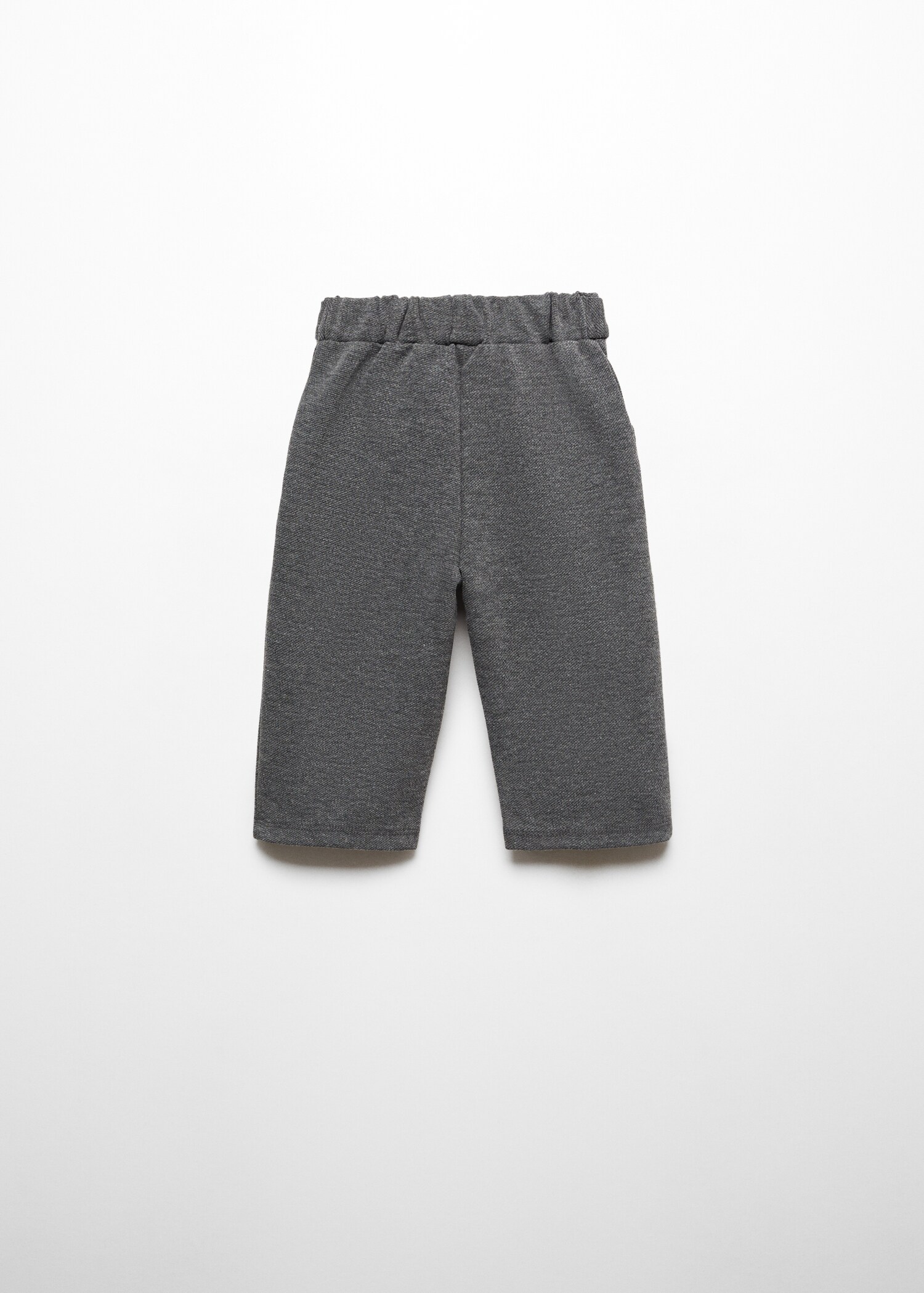 Paperbag trousers with belt - Reverse of the article