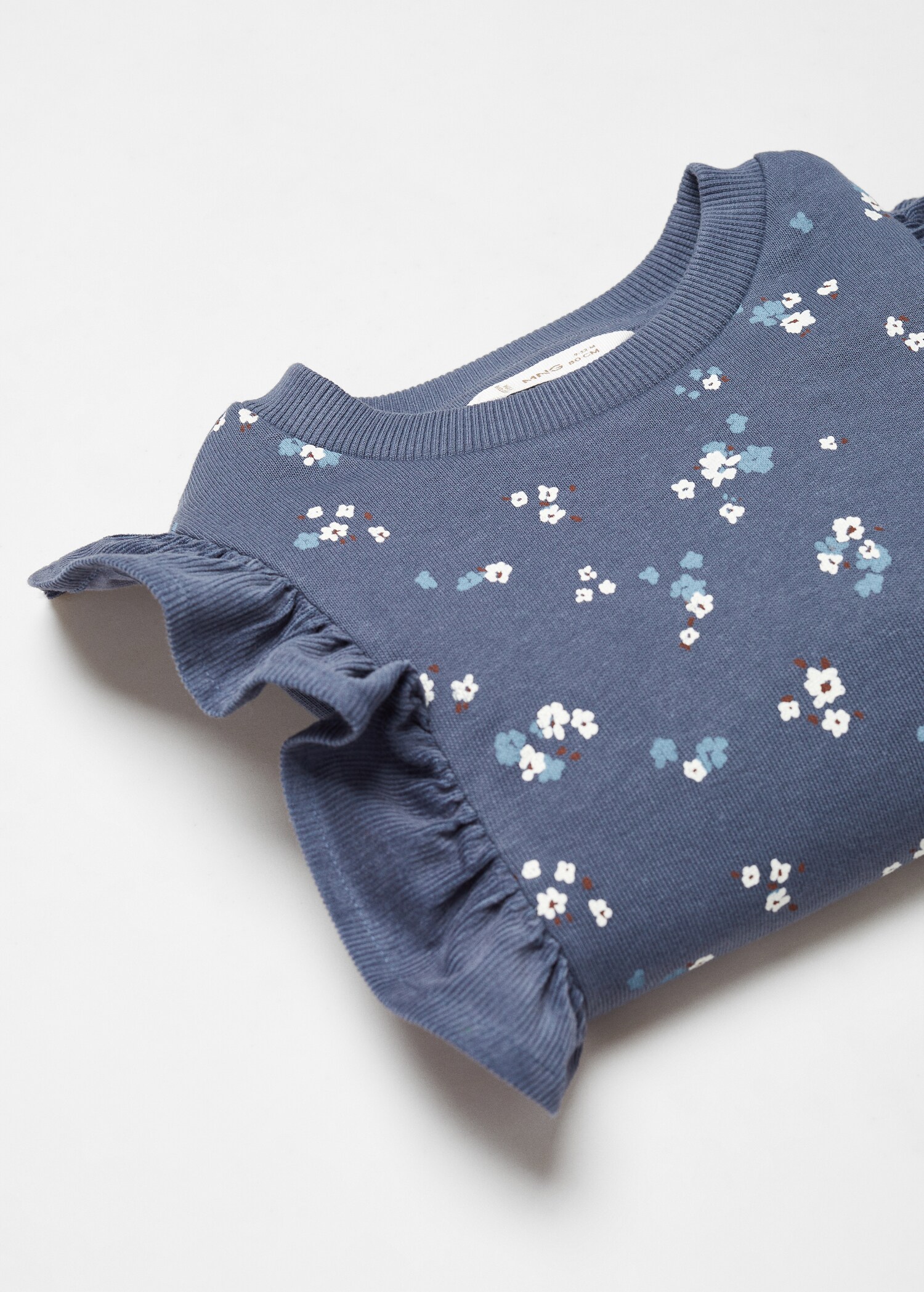 Sudadera estampada volantes - Detalle del artículo 8