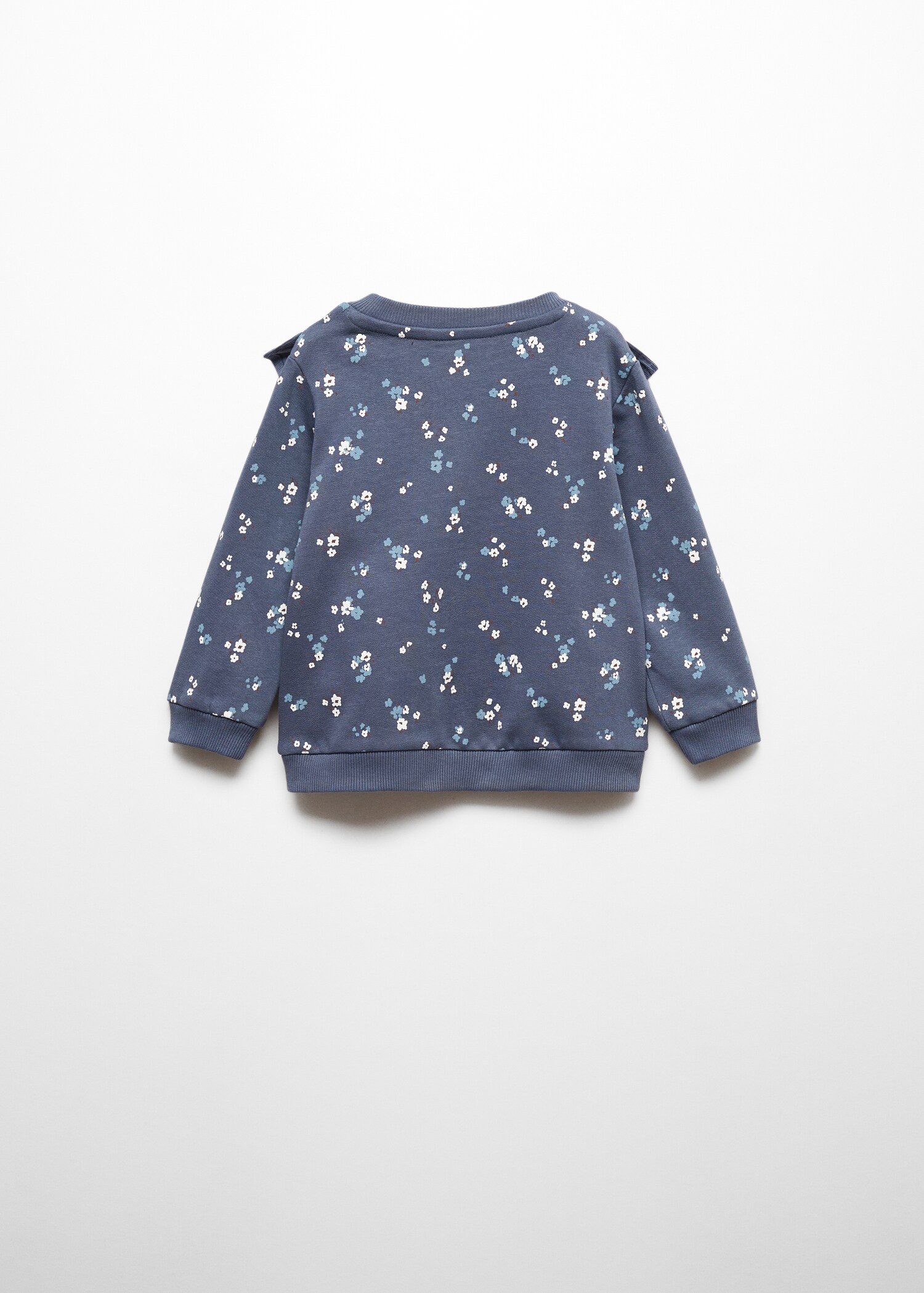 Sudadera estampada volantes - Reverso del artículo