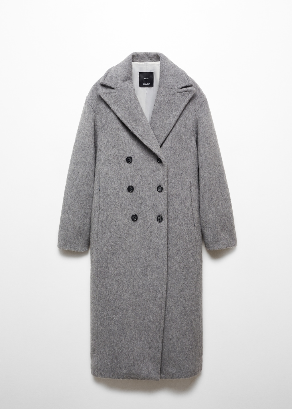 Double-breasted wool coat - Women | MANGO Kosovo Double-breasted wool coat - Women | MANGO Kosovo