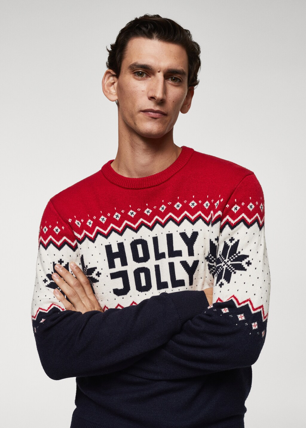 Pull over Noel jacquard Homme MANGO Nouvelle Caledonie
