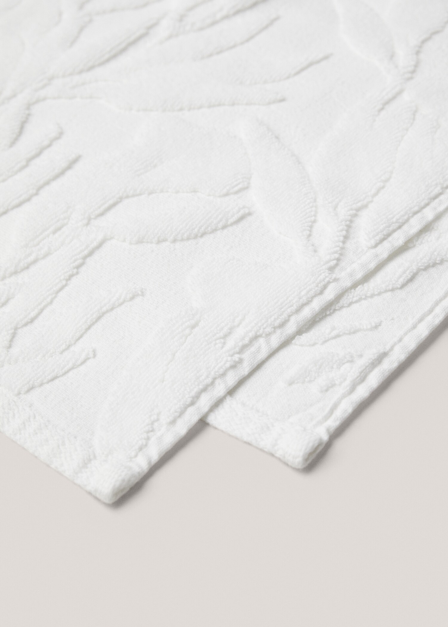 Asciugamano lavabo 100% cotone jacquard 50x90 cm - Dettaglio dell'articolo 2