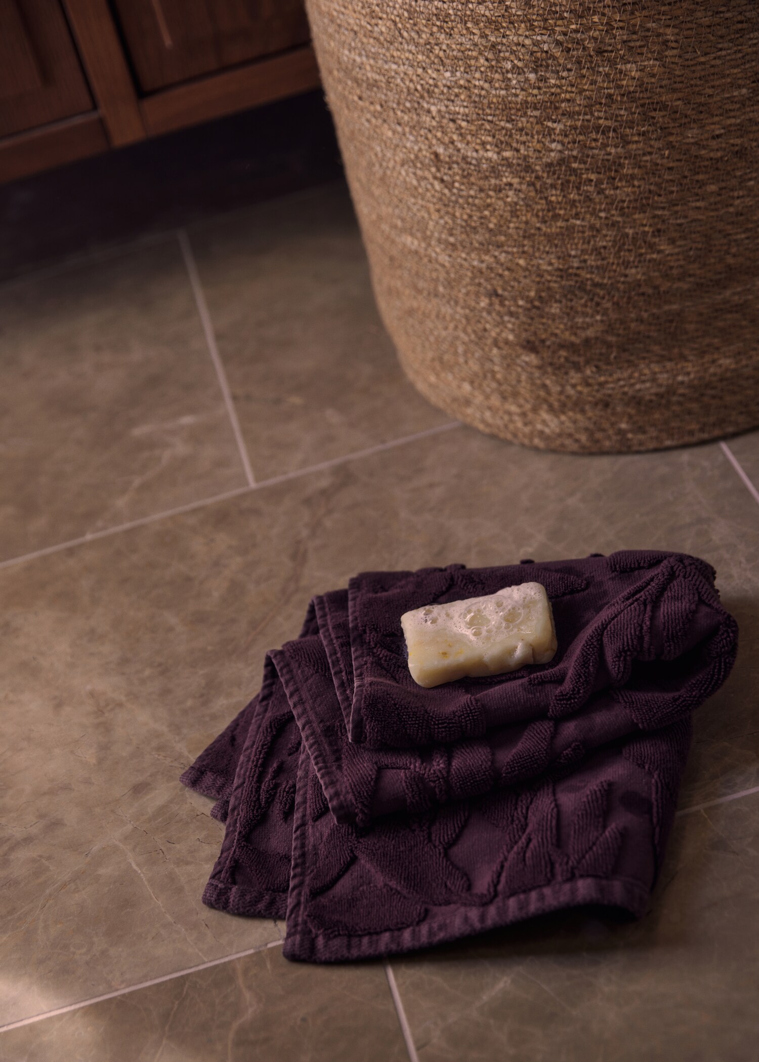 Asciugamano lavabo 100% cotone jacquard 50x90 cm - Dettaglio dell'articolo 6