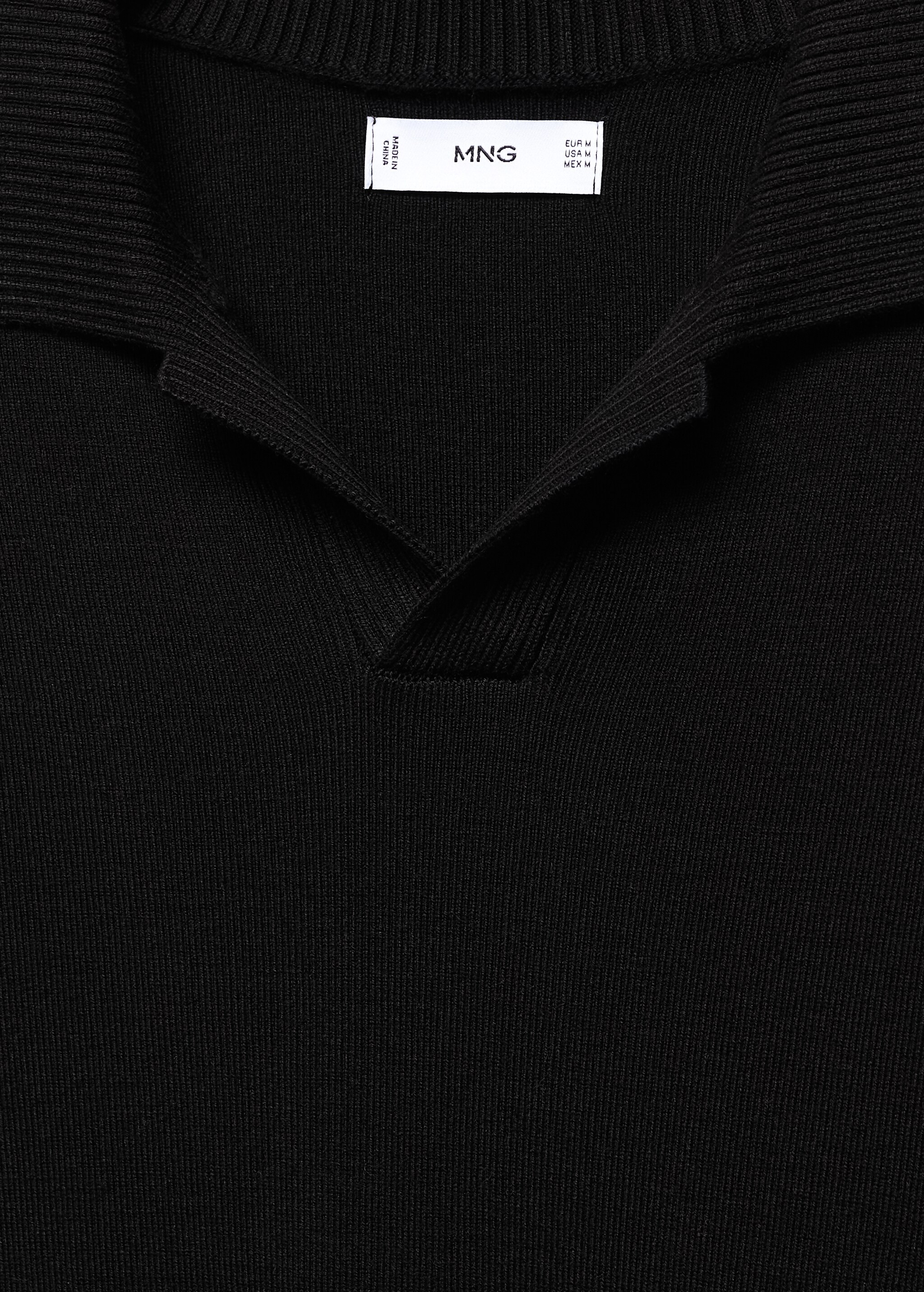 Polo collar wool sweater - Details of the article 8