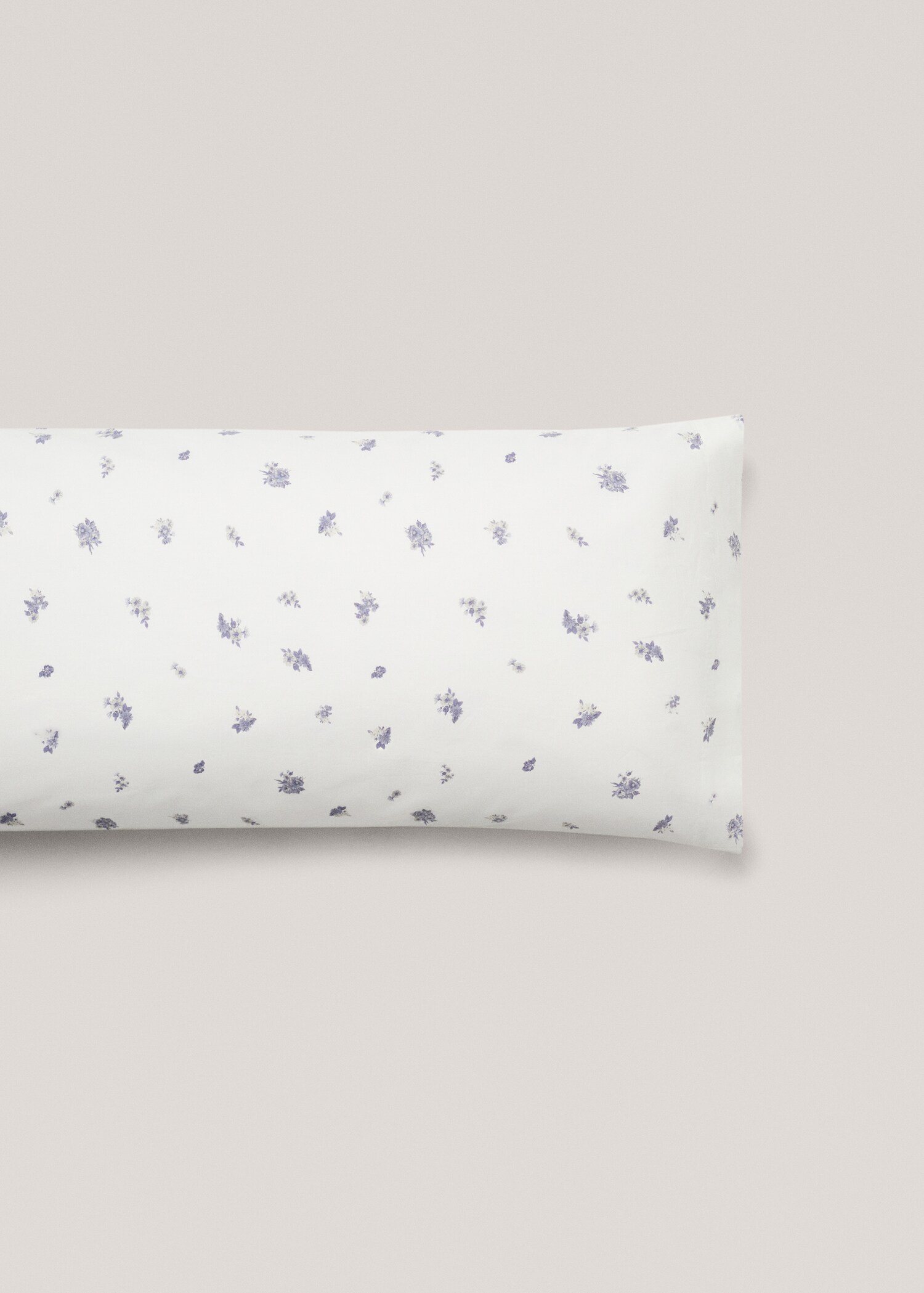 Funda almohada estampado flores 45x110cm - Artículo sin modelo