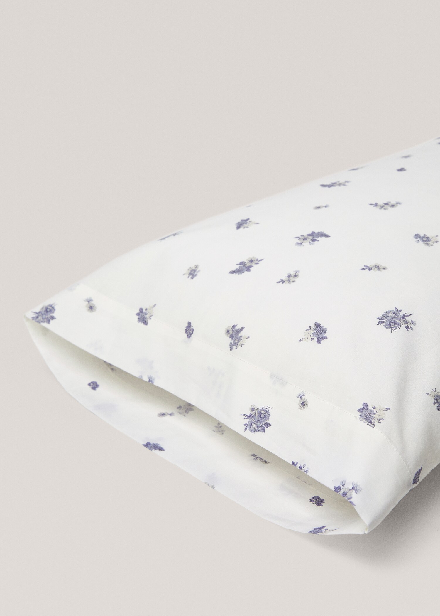 Funda almohada estampado flores 45x110cm - Detalle del artículo 2