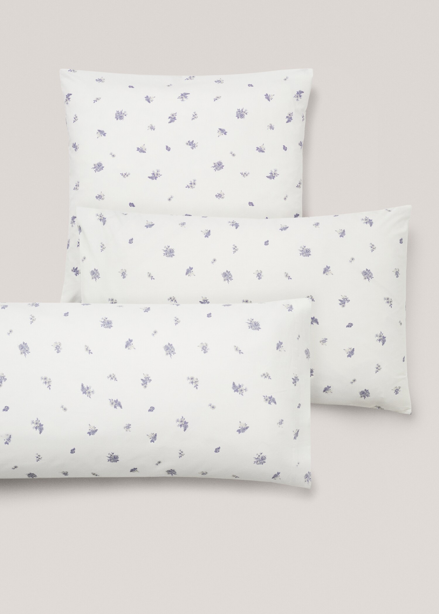 Funda almohada estampado flores 45x110cm - Detalle del artículo 4