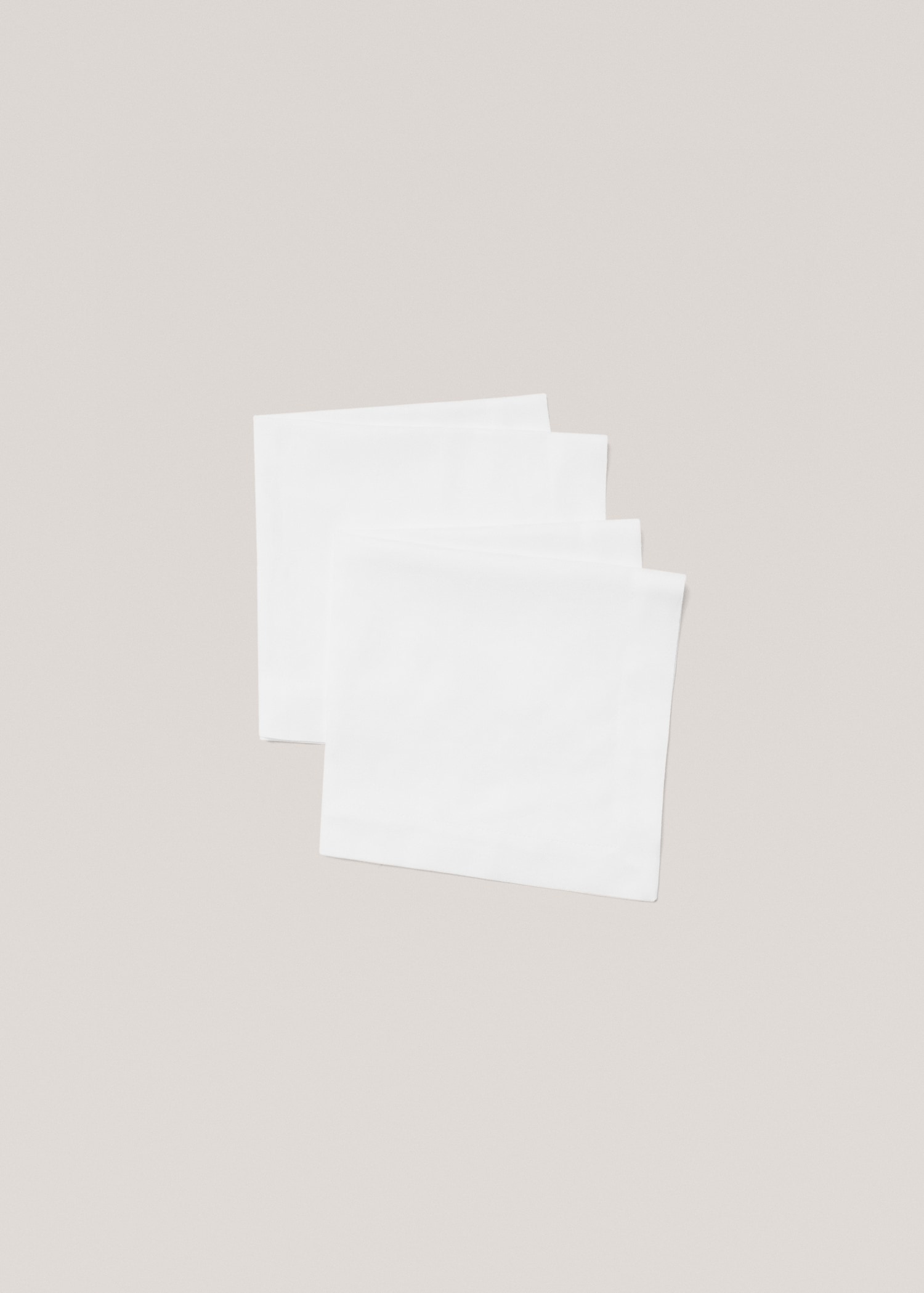 Jacquard floral cotton napkin - Details of the article 3