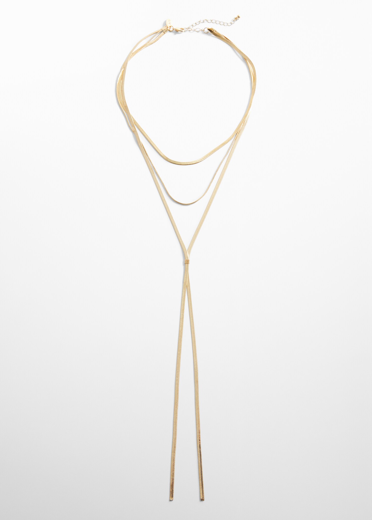 Long triple necklace - Article without model