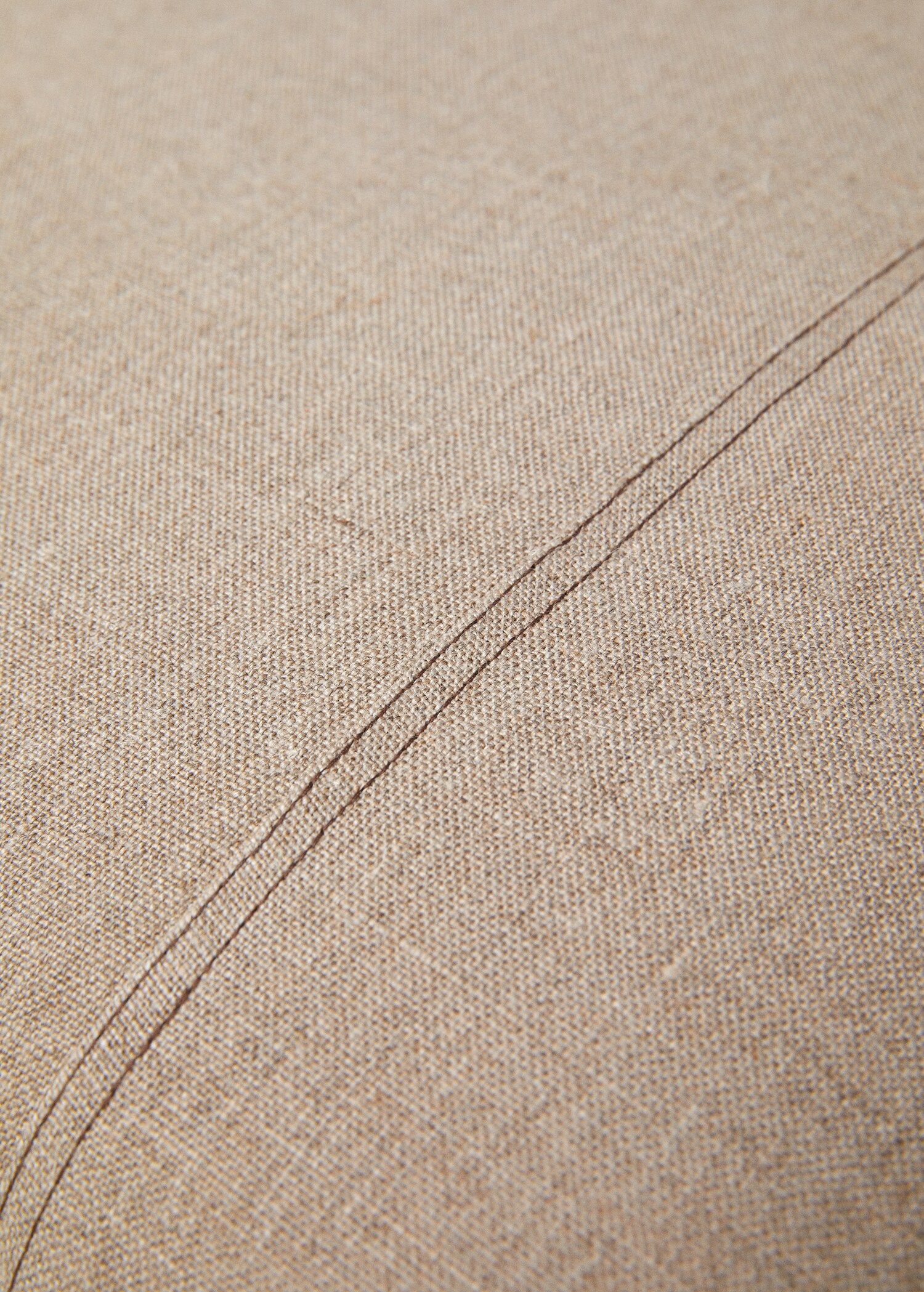Housse coussin coutures lin 40x60 cm - Détail de l'article 4
