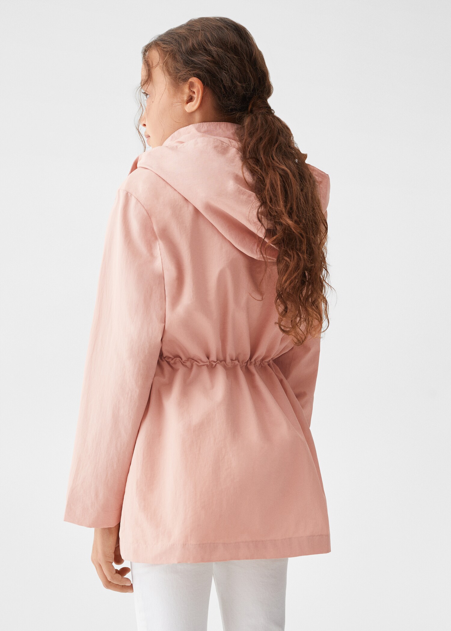 Hooded water-repellent parka - Details of the article 2