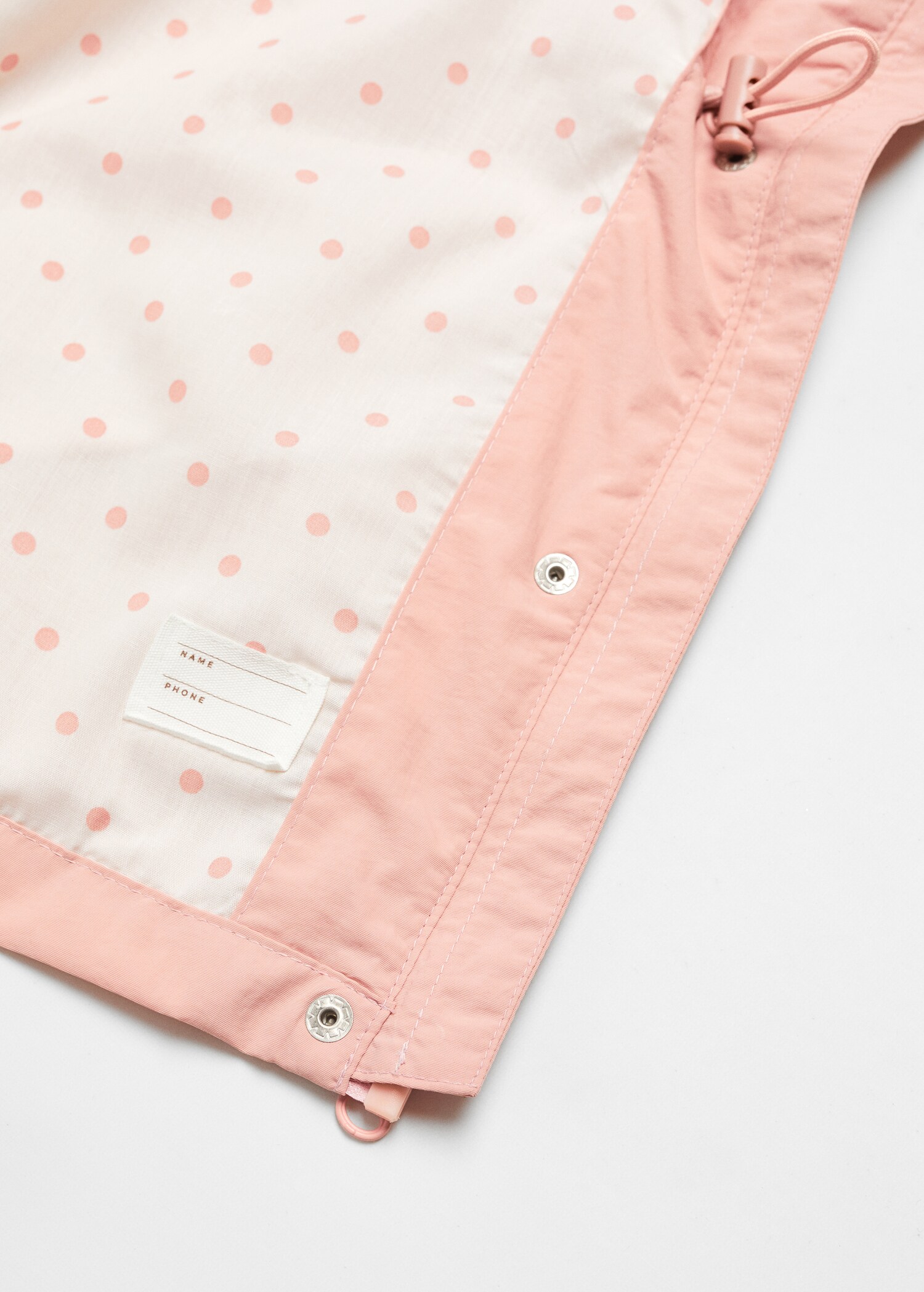 Hooded water-repellent parka - Details of the article 8