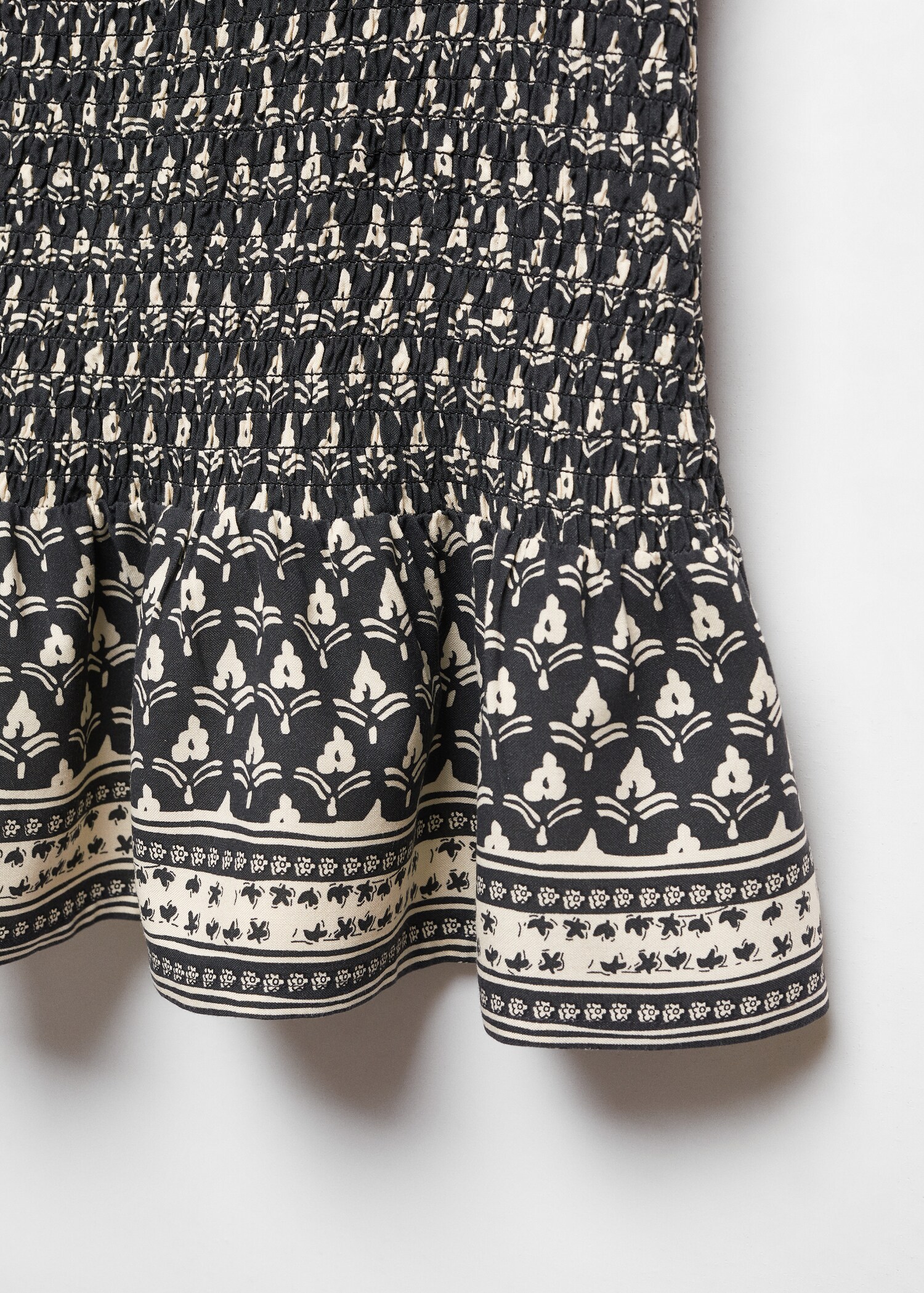 Falda estampada fruncida - Detalle del artículo 8