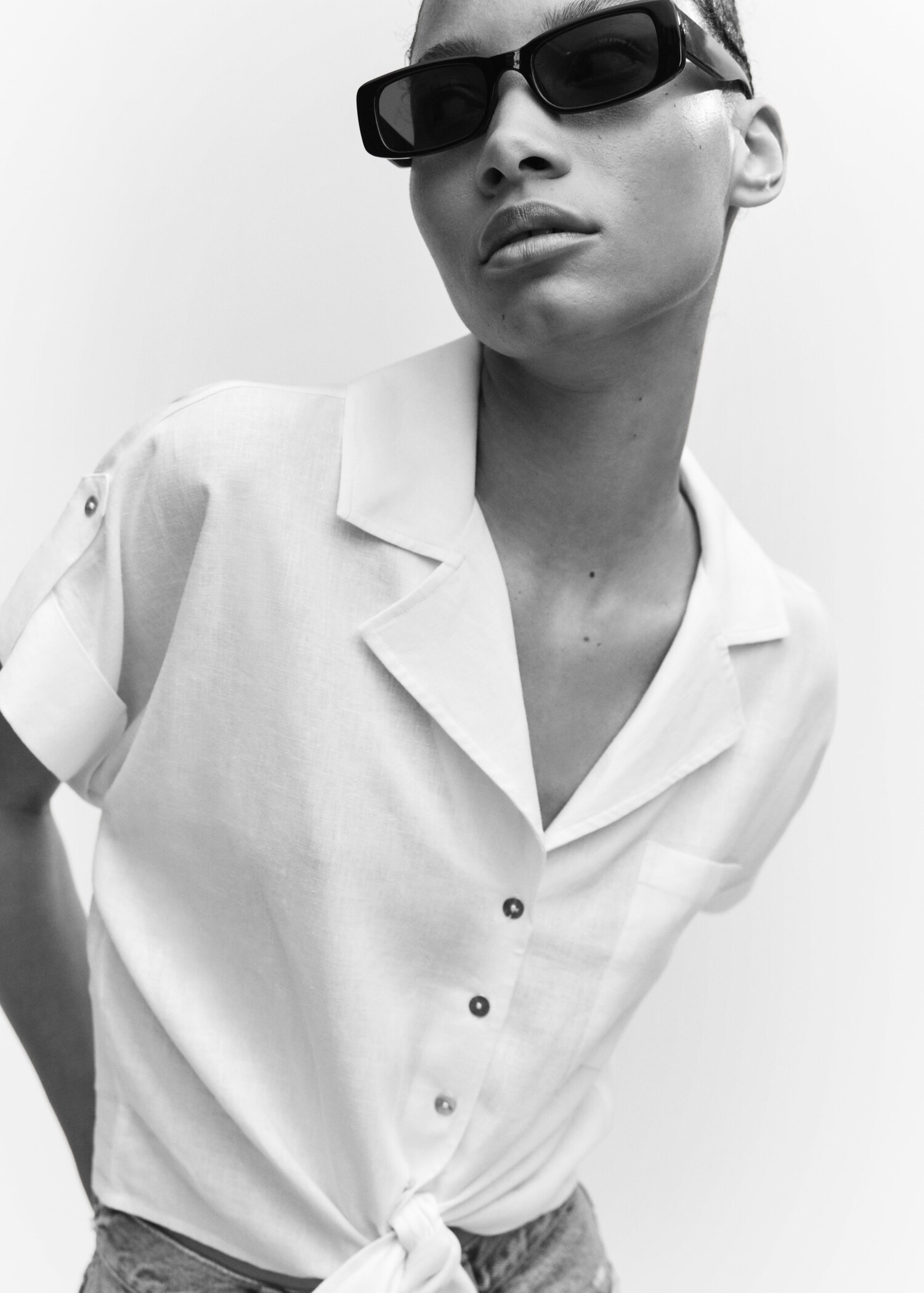 Camisa lino lazo - Detalle del artículo 1
