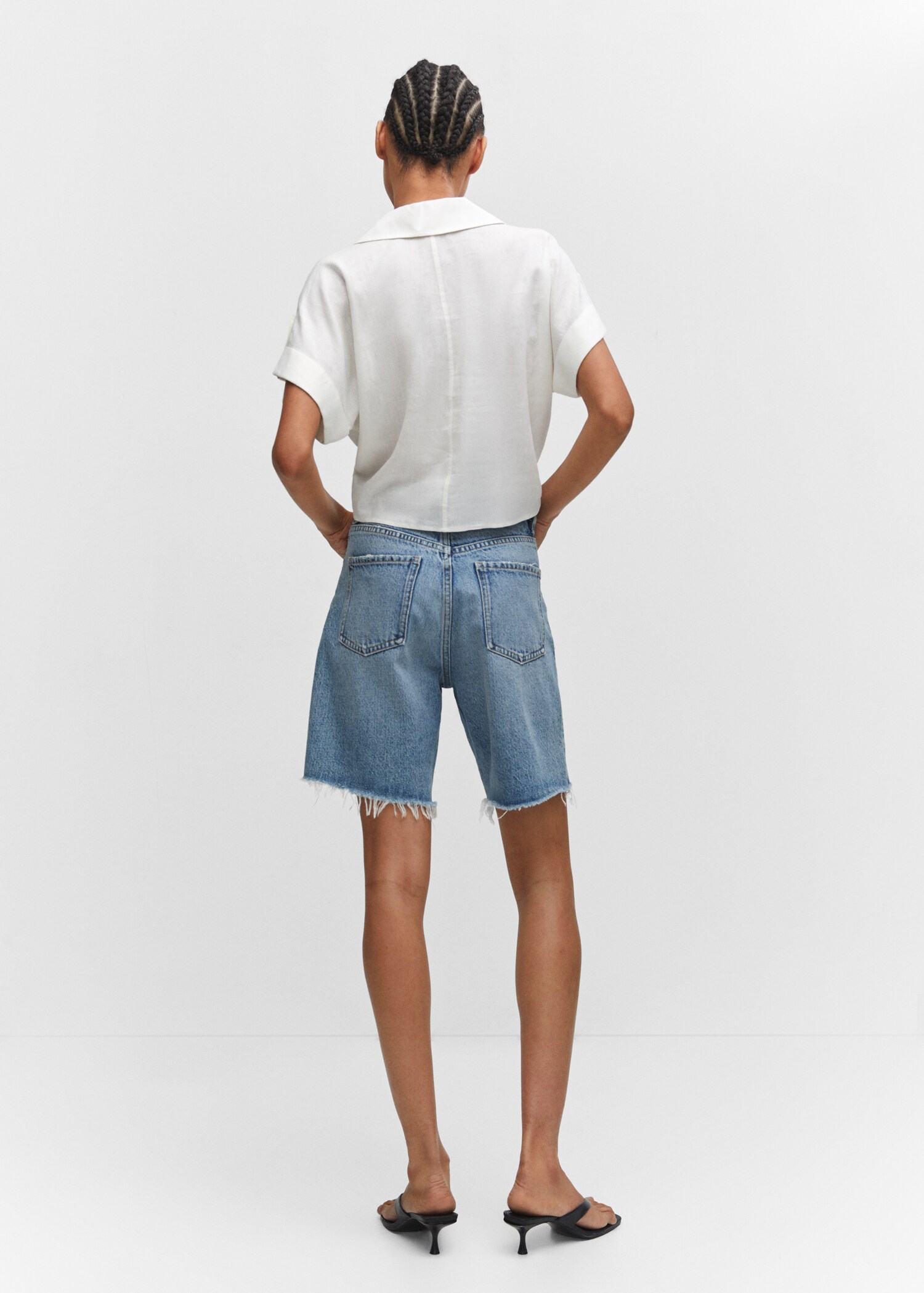 Camisa lino lazo - Reverso del artículo