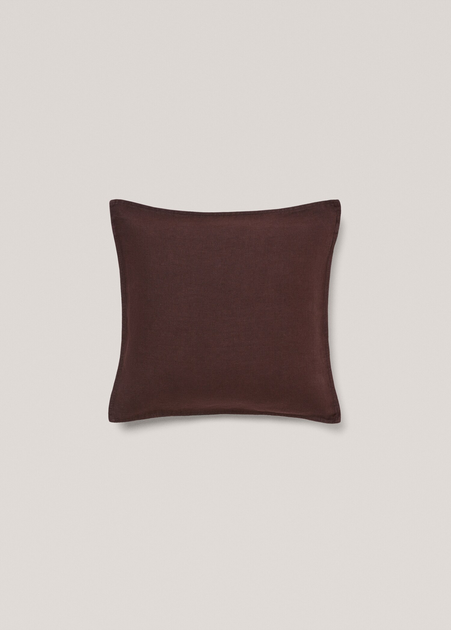 Funda de cojín 100% lino liso 45x45cm - Artículo sin modelo