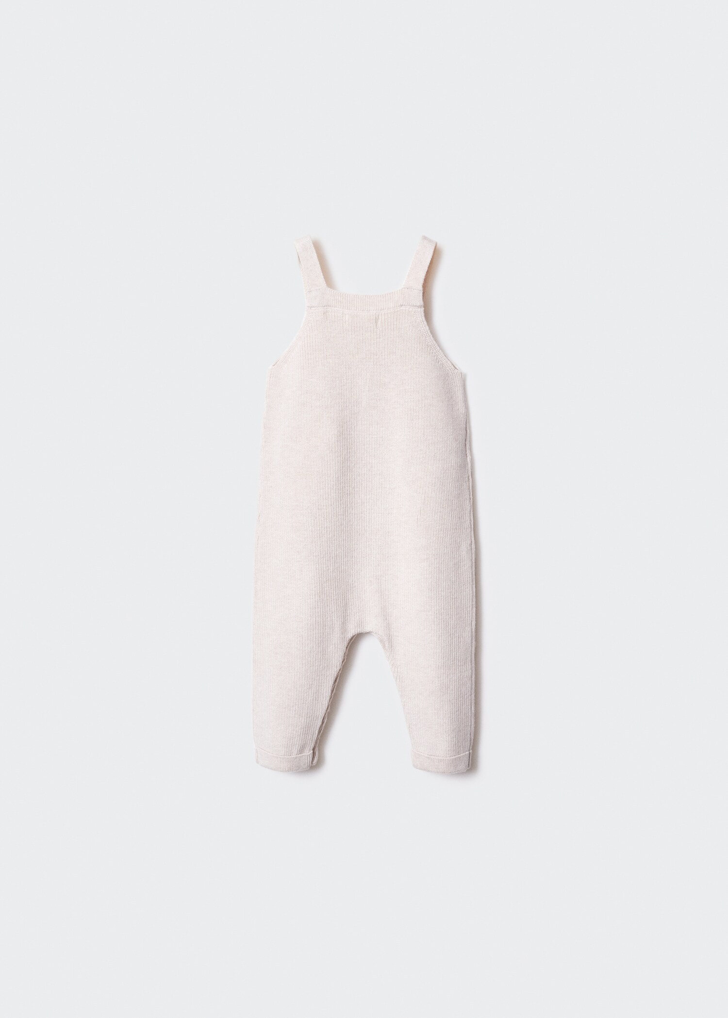 Knitted dungarees - Reverse of the article