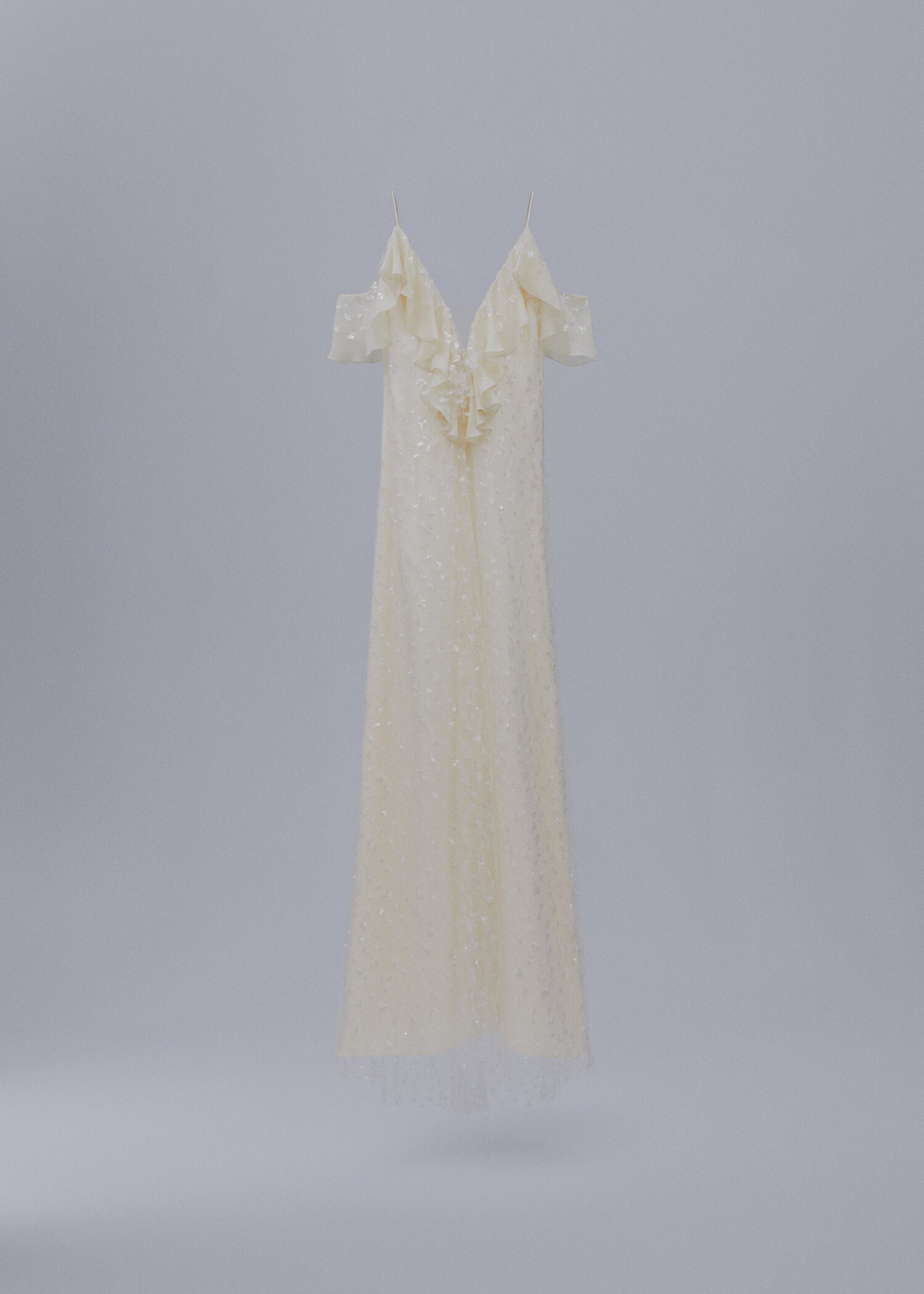 Vestido gasa volantes - Artículo sin modelo