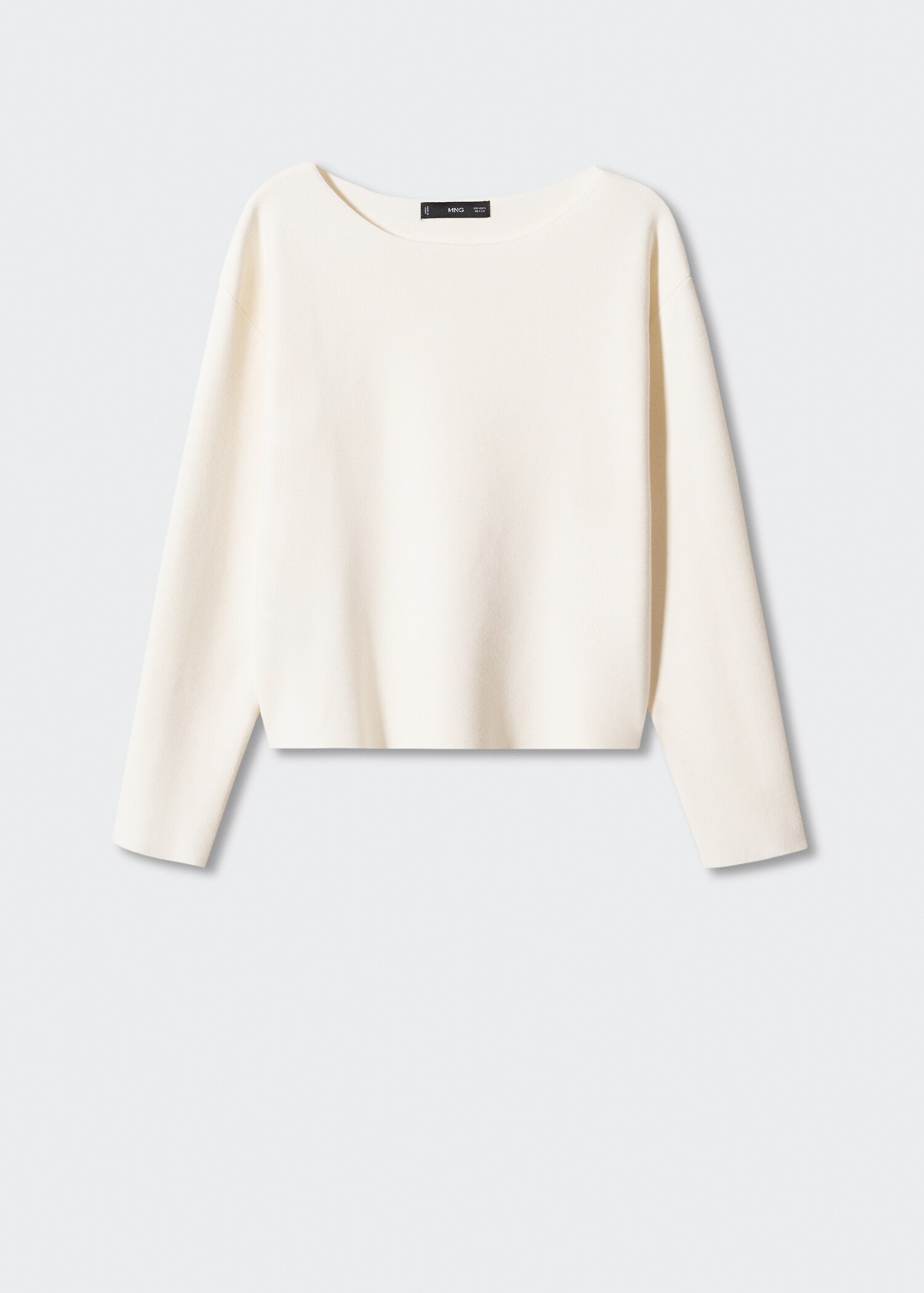 Pull maille col bateau  - Article sans modèle