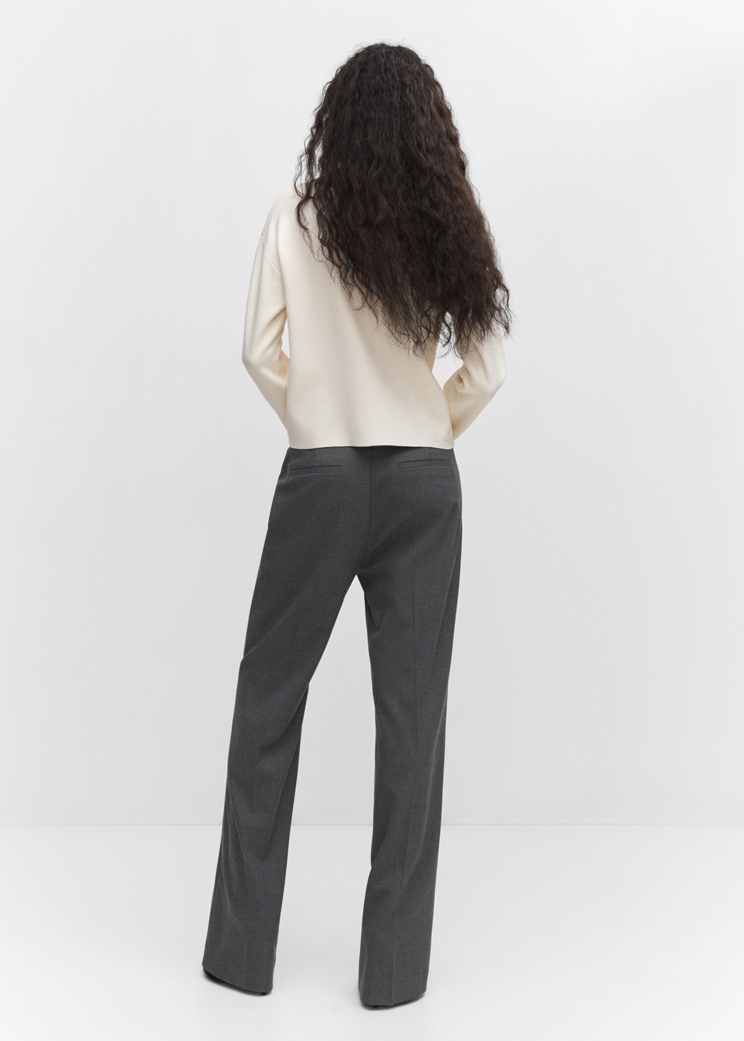 Pull maille col bateau  - Verso de l’article