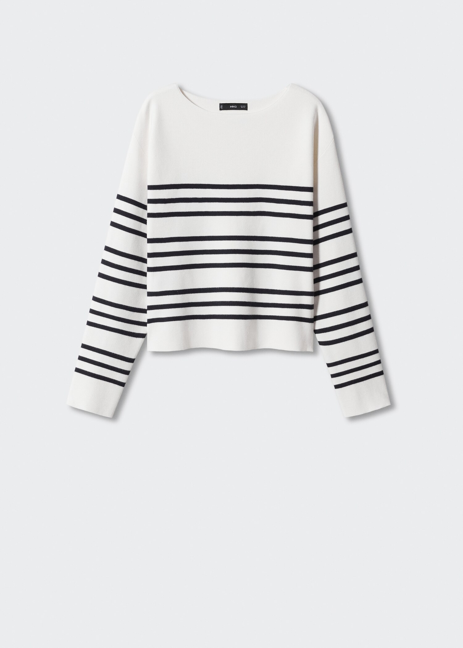 Pull maille col bateau  - Article sans modèle
