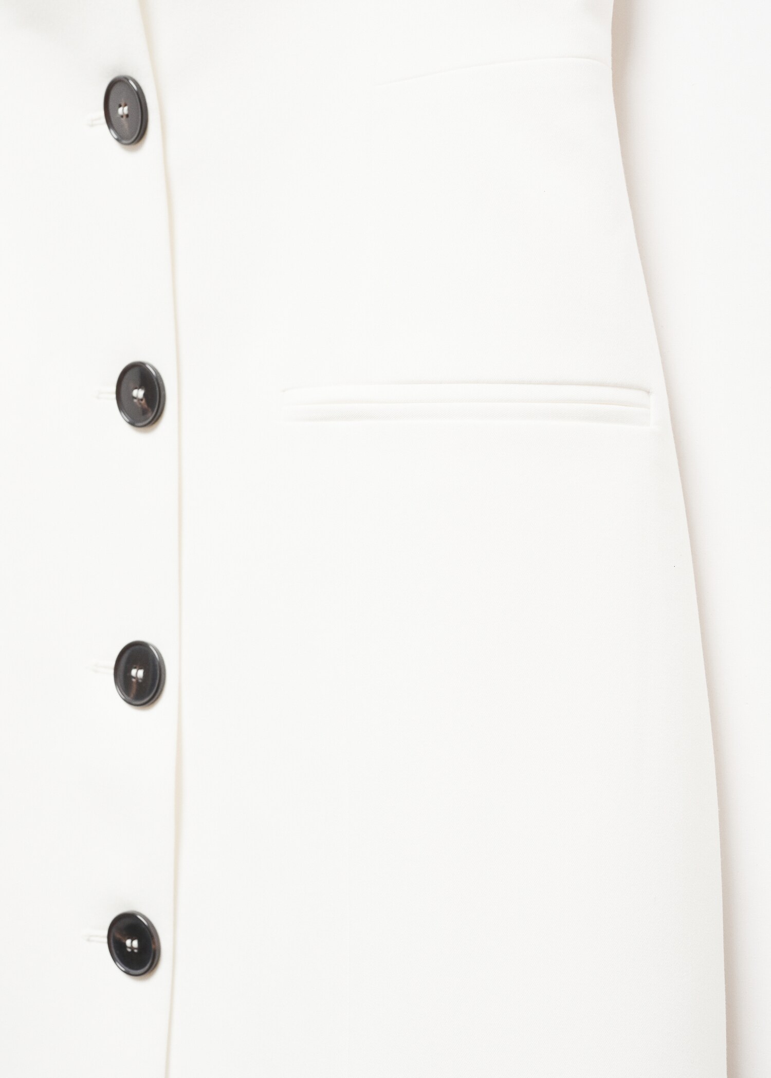 Gilet-style dress with buttons - Details of the article 8