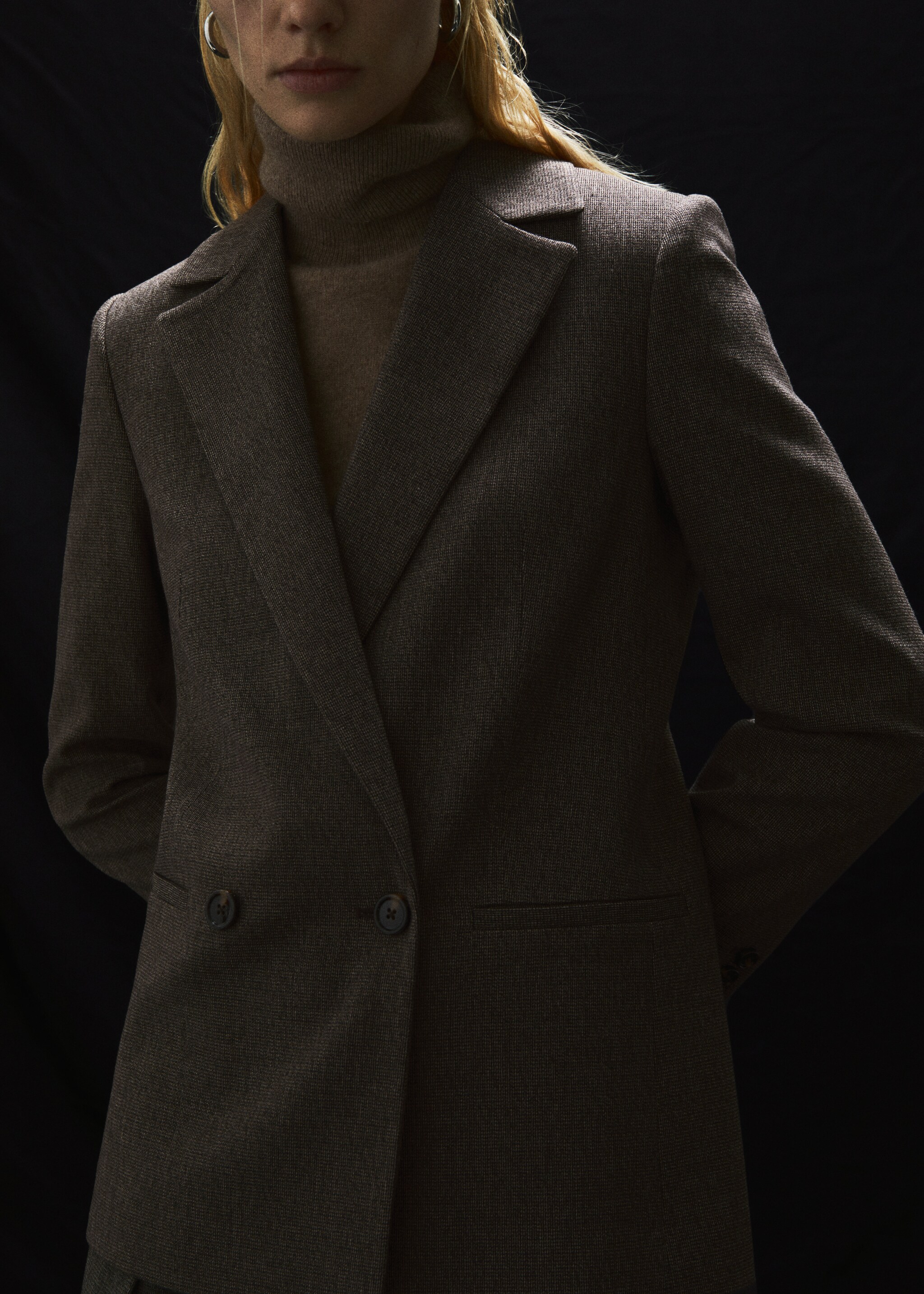 Cross button blazer - Details of the article 7