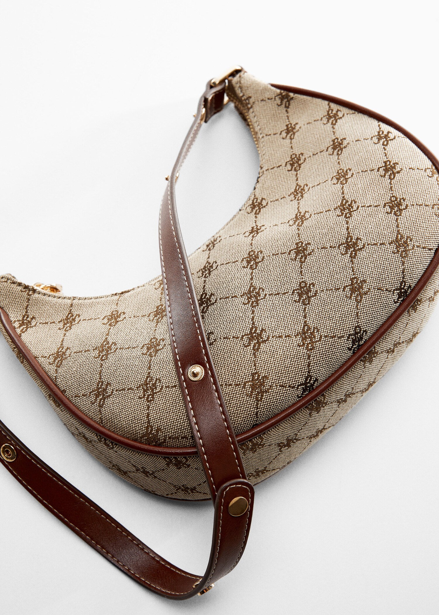 Jacquard shoulder bag - Details of the article 5