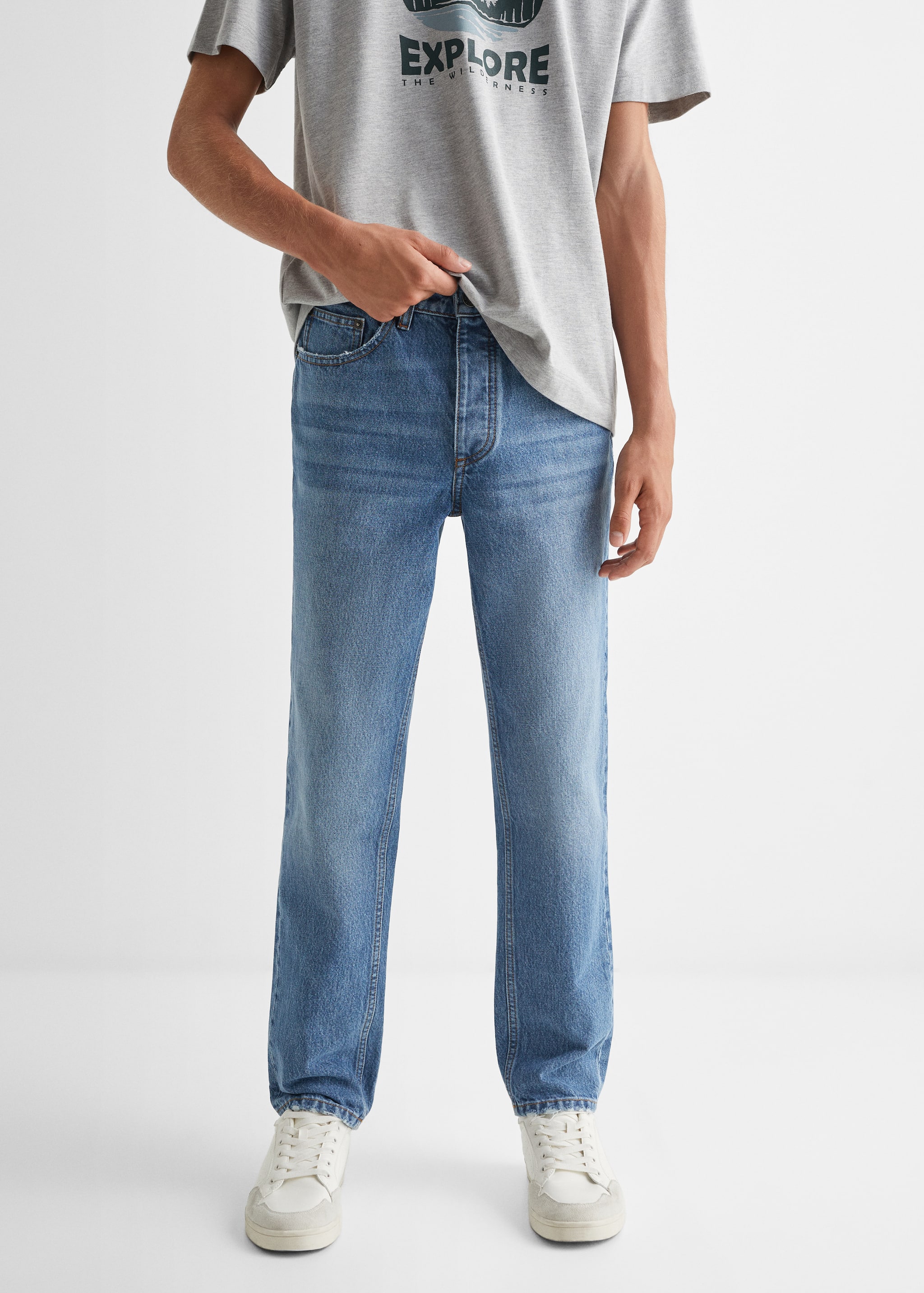 Regular-fit jeans - Details of the article 6