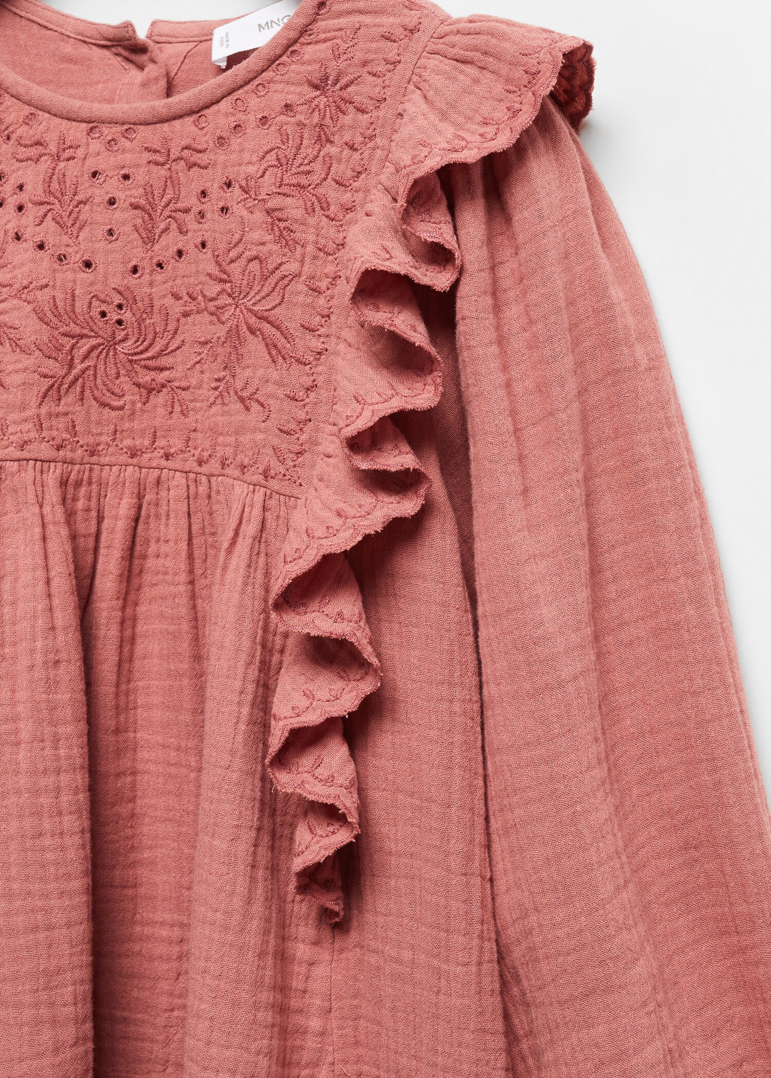 Pleated ruffle dress - Details of the article 8