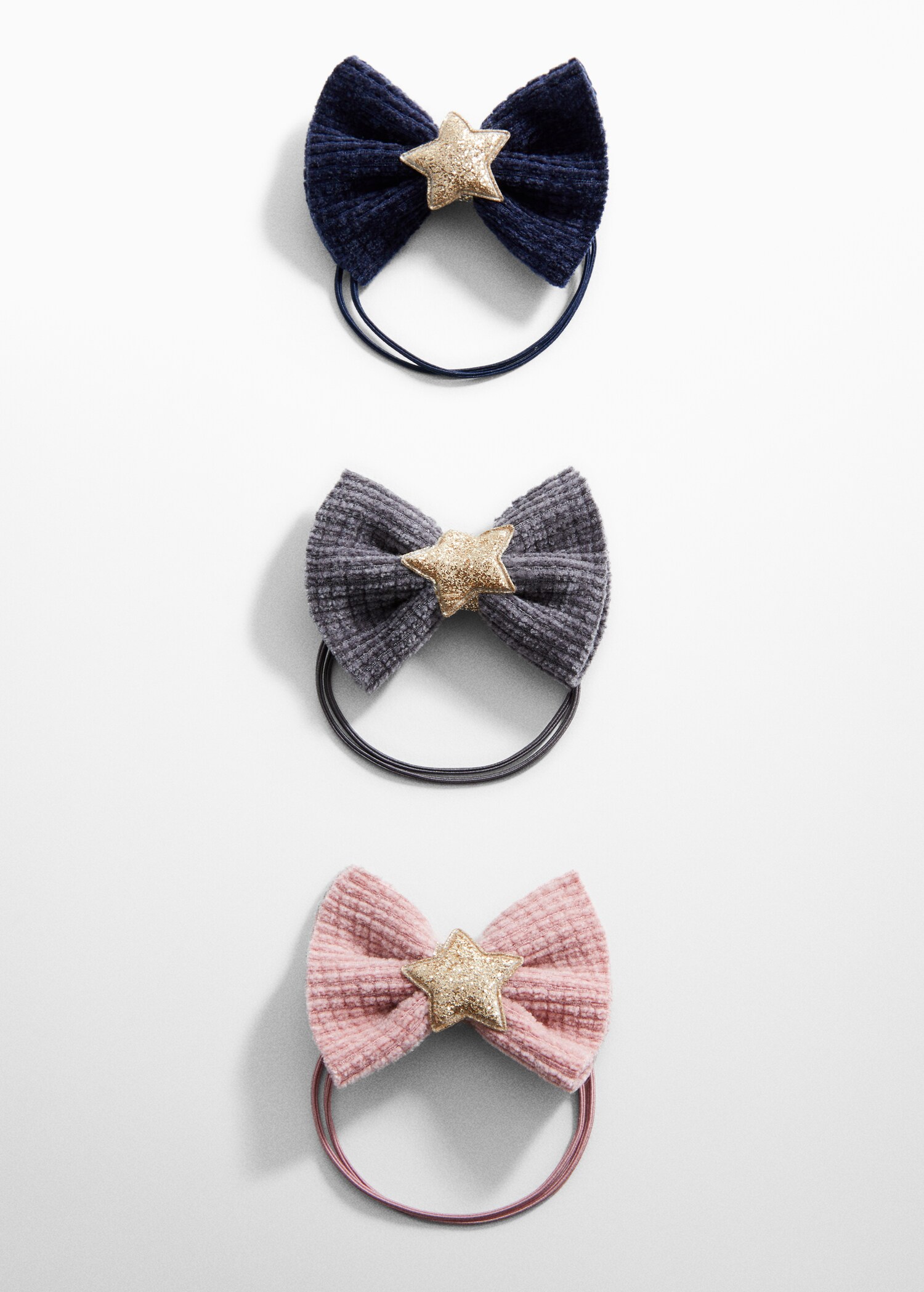 Bow hair ties 3 pack - Article without model