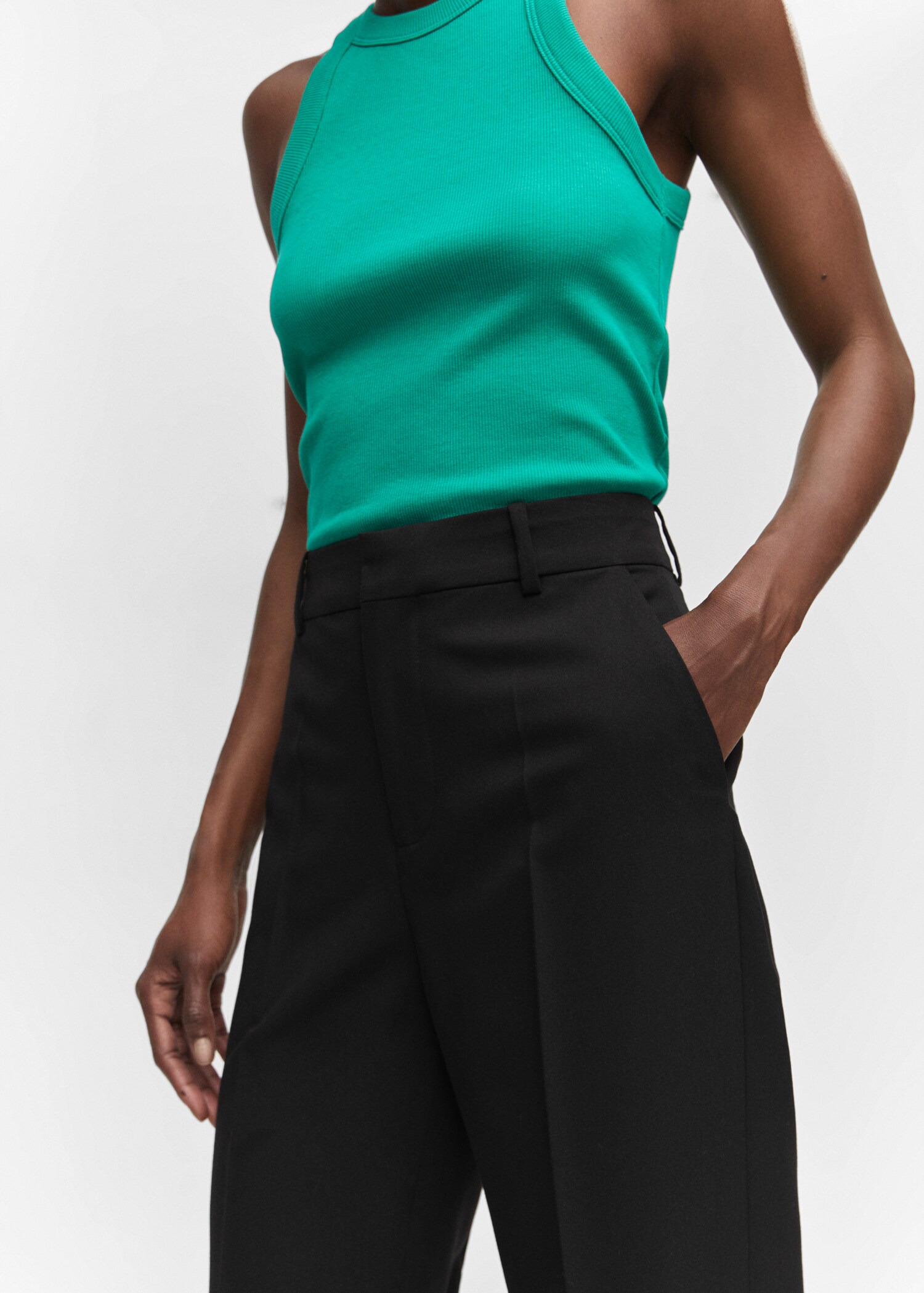 Straight suit pants - Details of the article 6