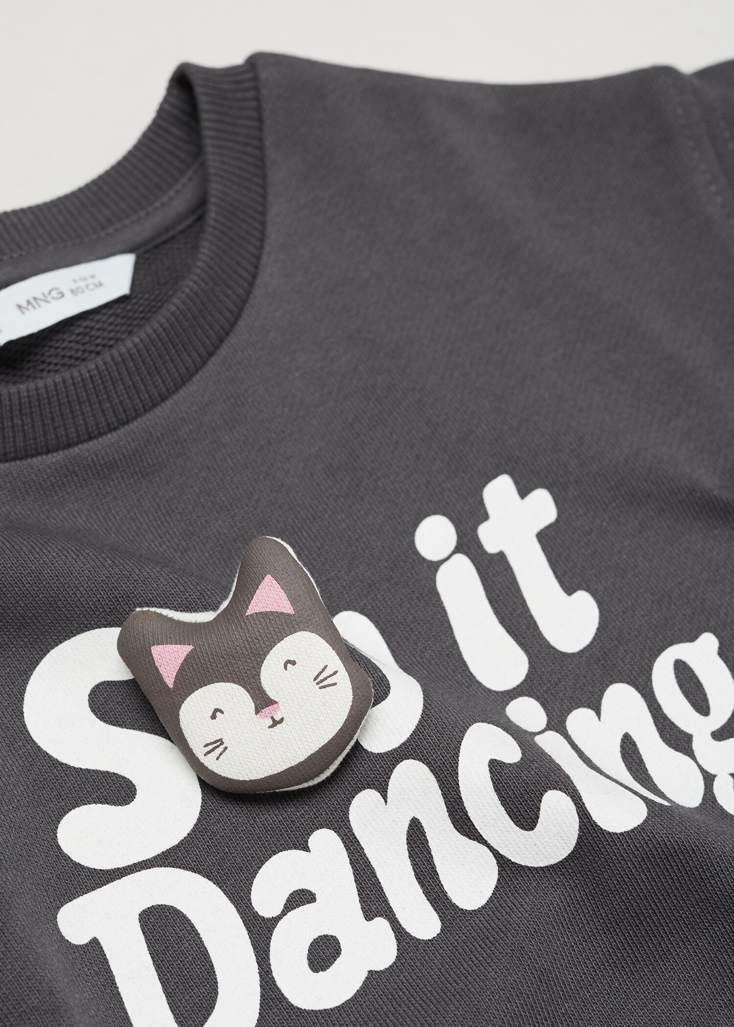 Mintás pamut sweatshirt - A termék adatai 0
