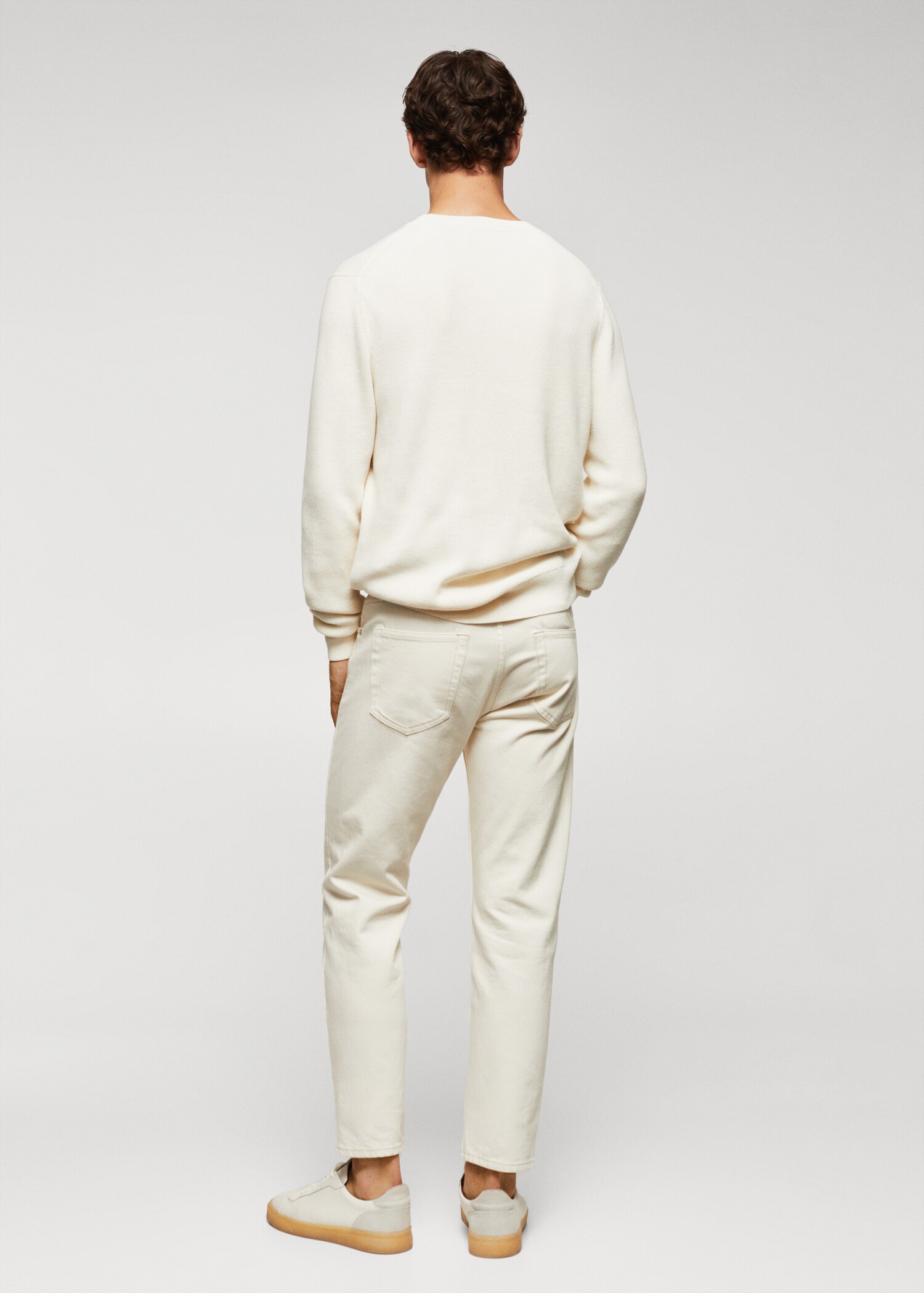 Pull-over basique coton - Verso de l’article