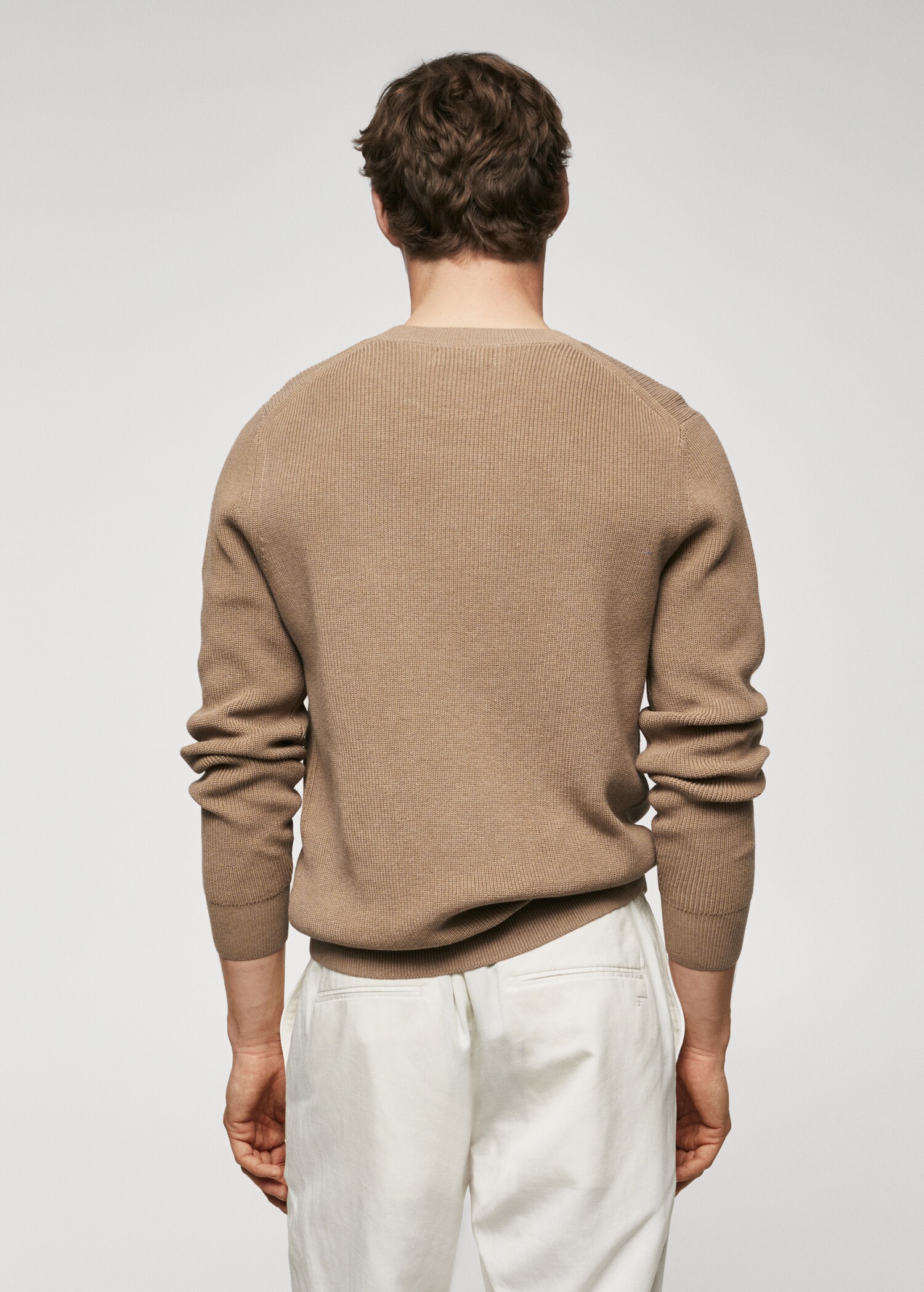 Pull-over basique coton - Verso de l’article