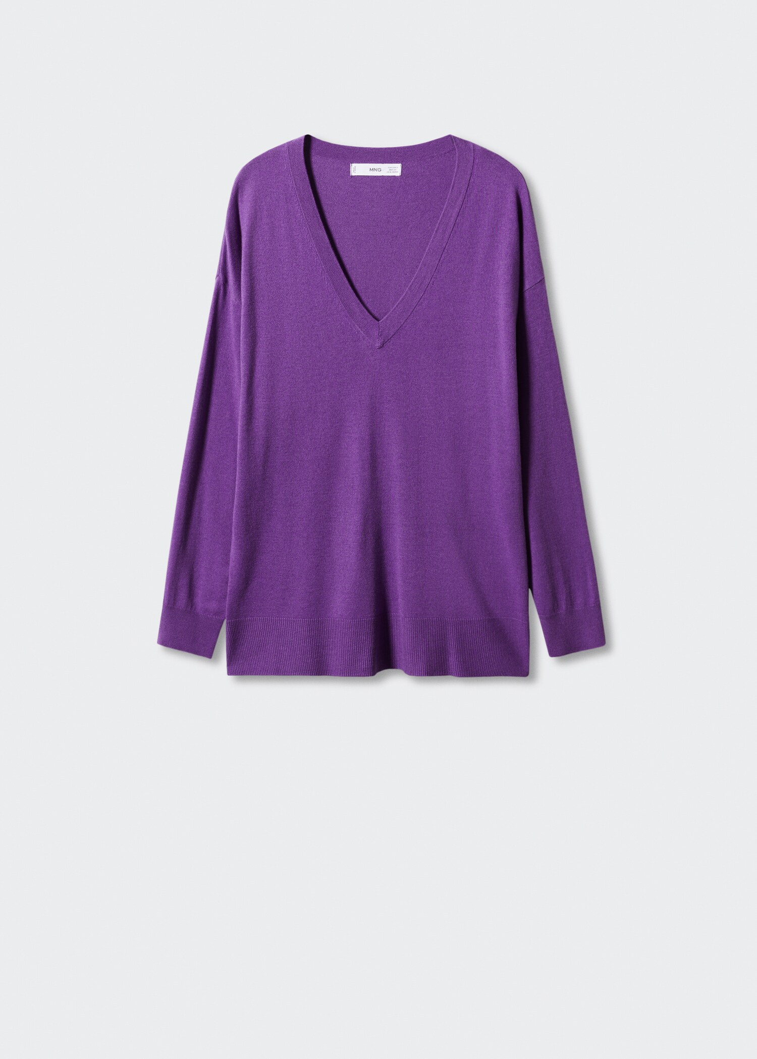 Jersey cuello pico aberturas - Artículo sin modelo