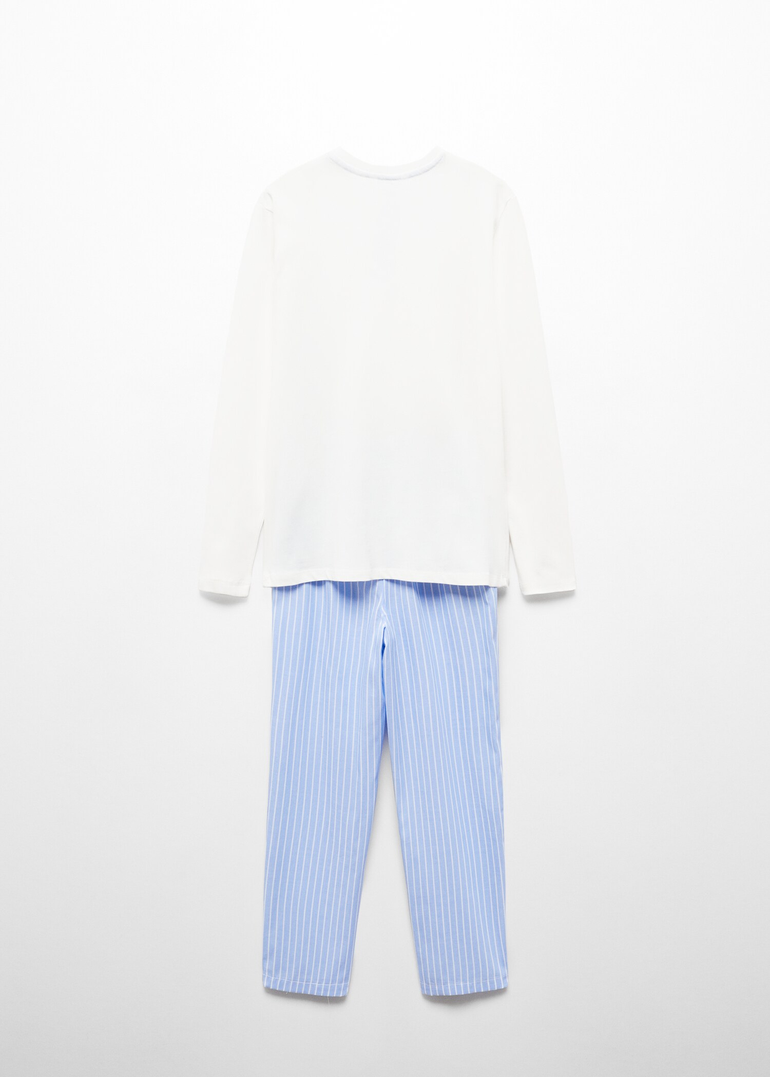 Striped long pyjamas - Зворотна сторона товару