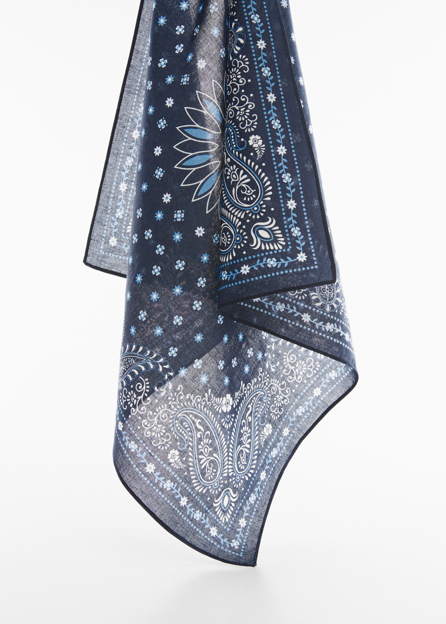 Foulard imprimé coton - Détail de l'article 1