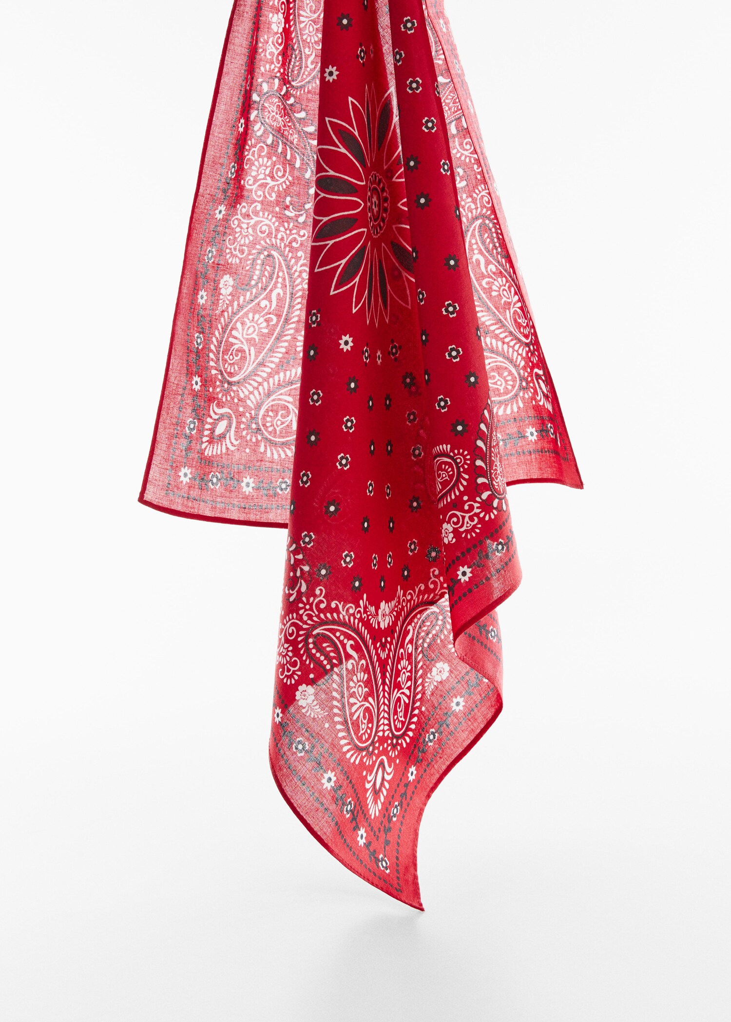 Foulard imprimé coton - Détail de l'article 1