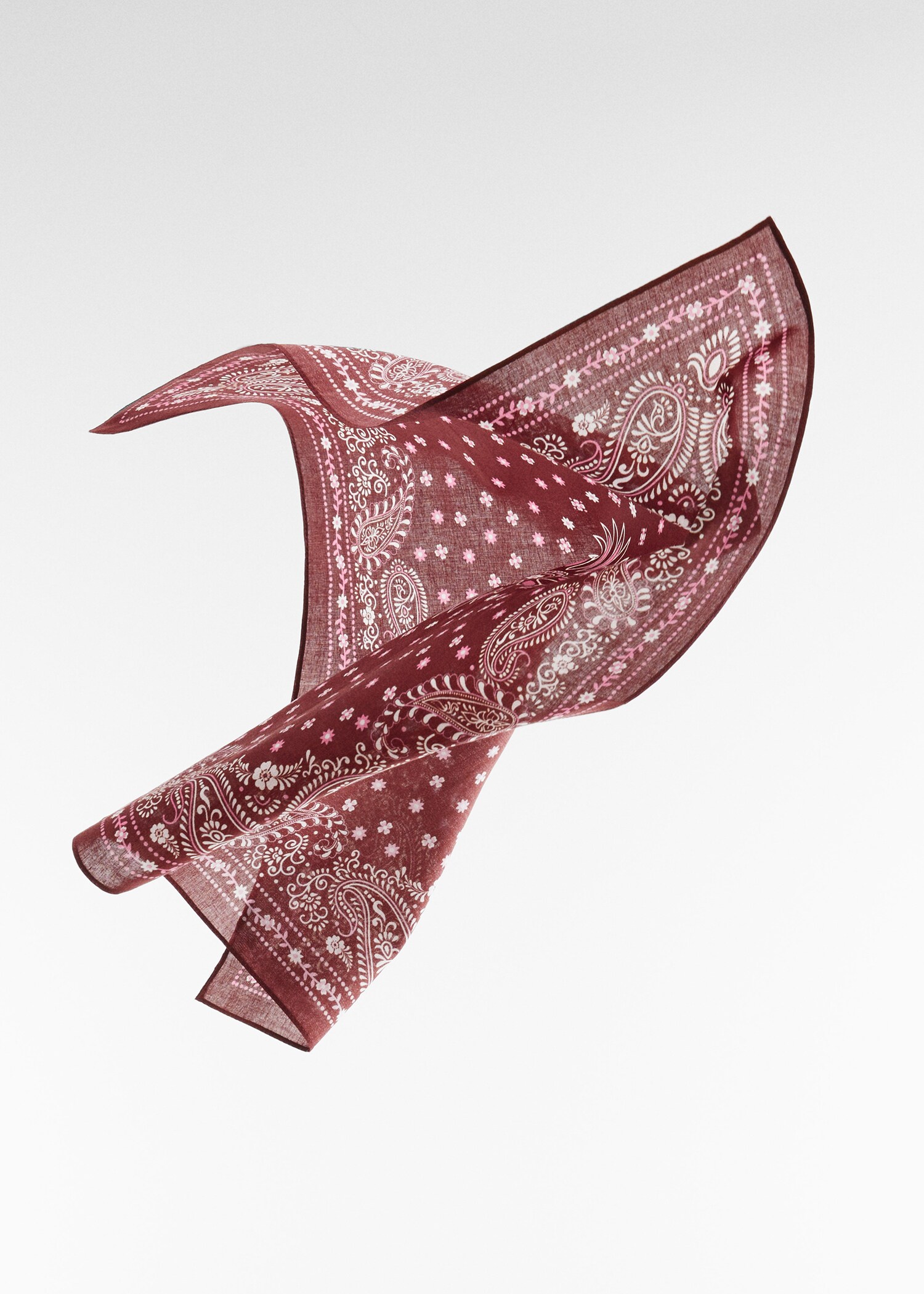 Foulard imprimé coton - Détail de l'article 5