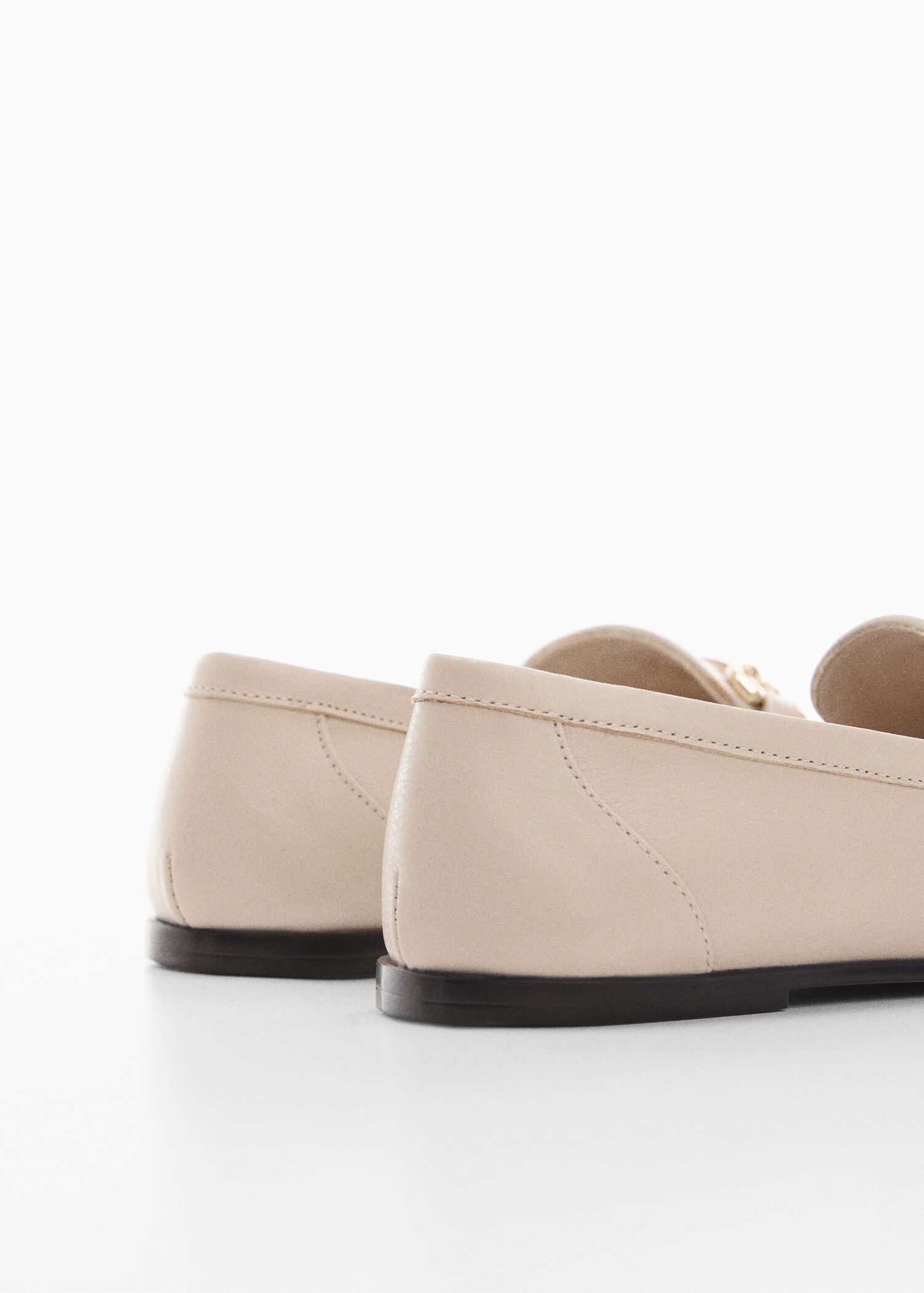 Mocassins cuir détail métallique - Détail de l'article 1