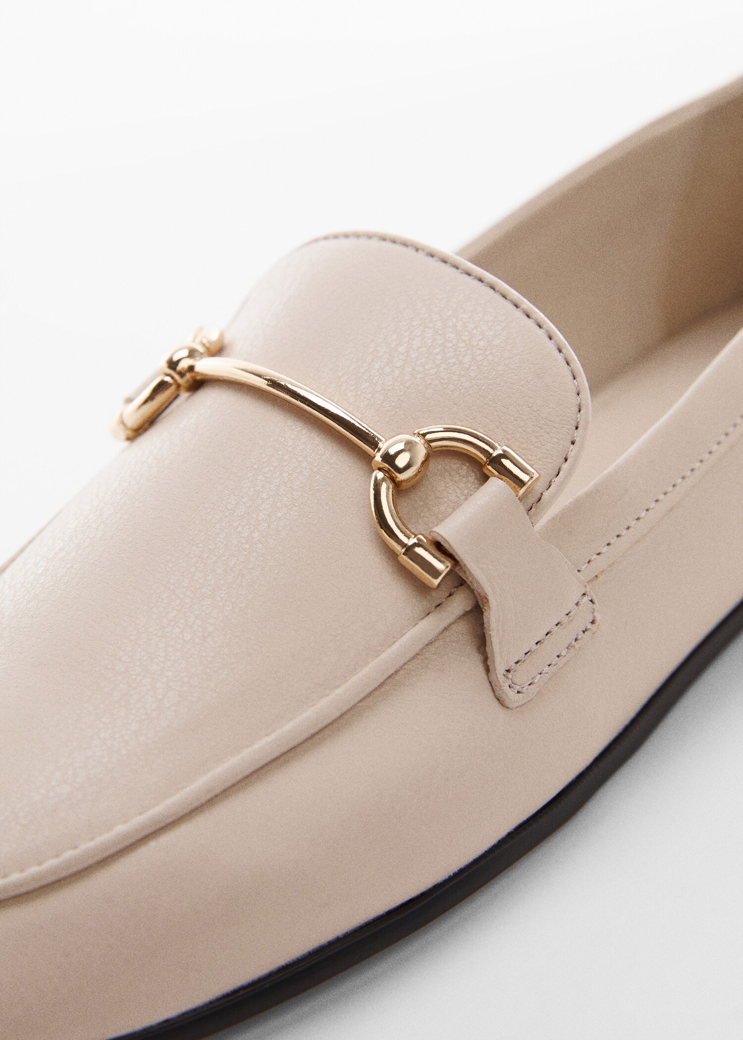 Mocassins cuir détail métallique - Détail de l'article 2