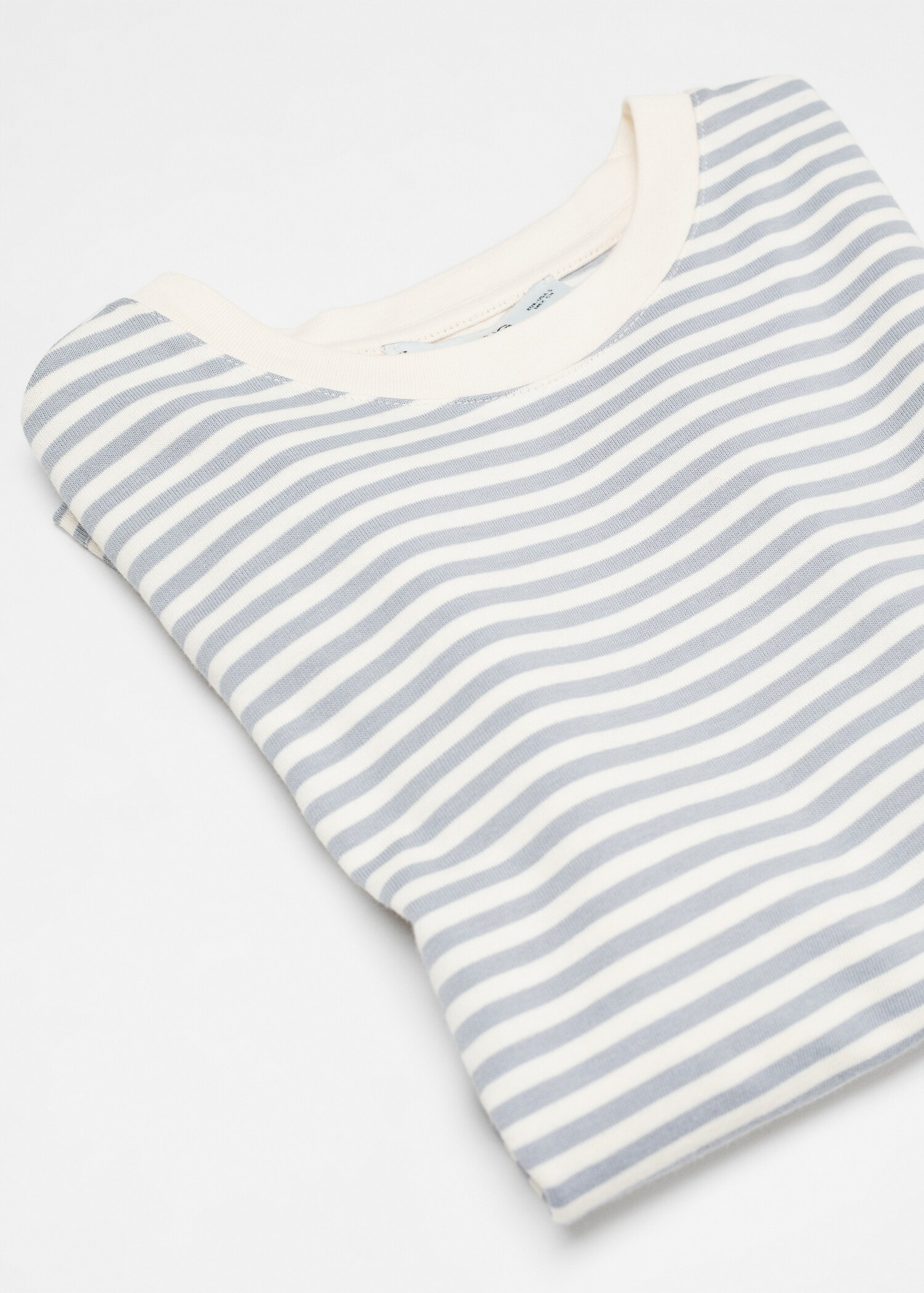 Striped cotton T-shirt - Details of the article 8