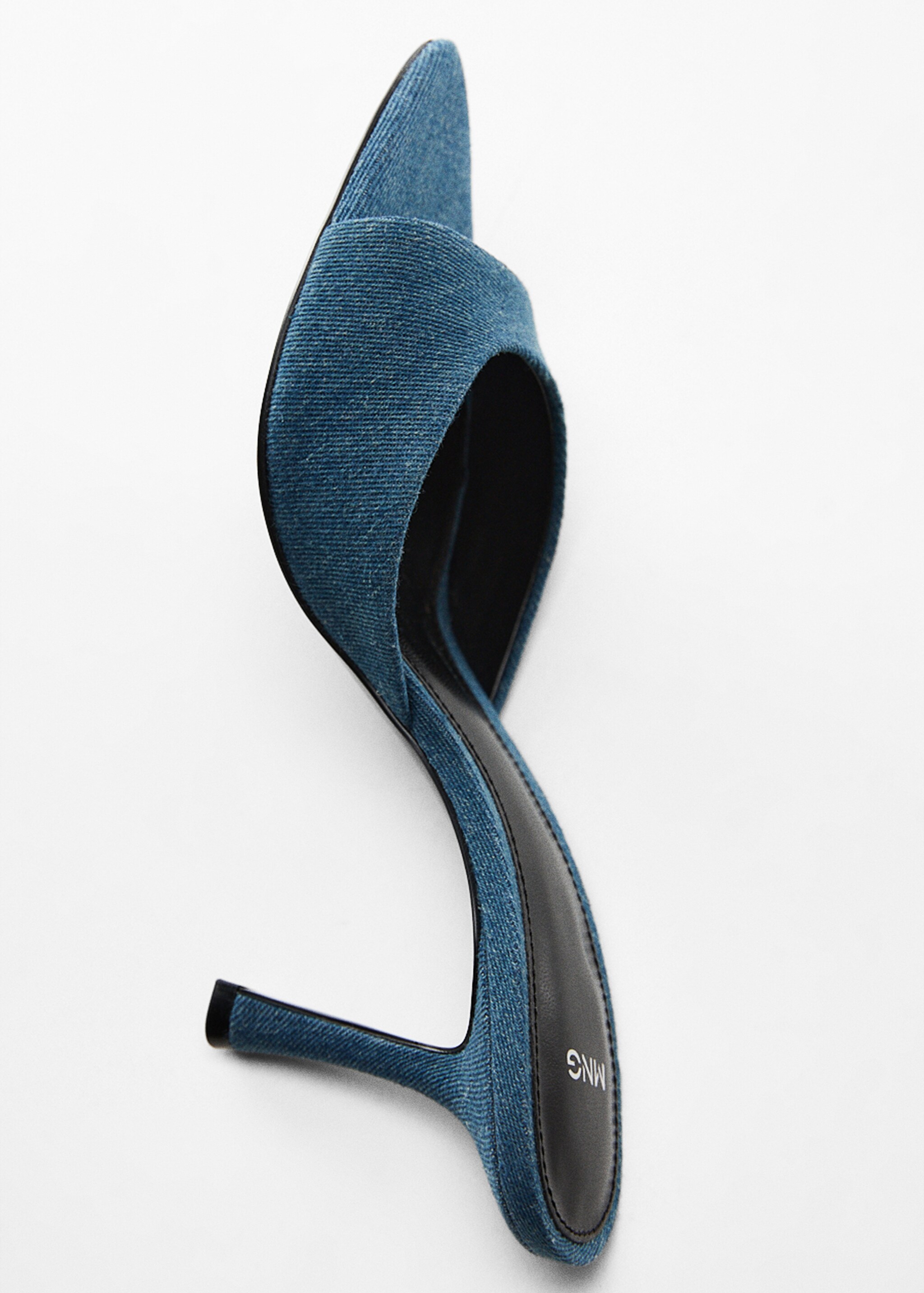 Denim heeled sandals - Details of the article 5