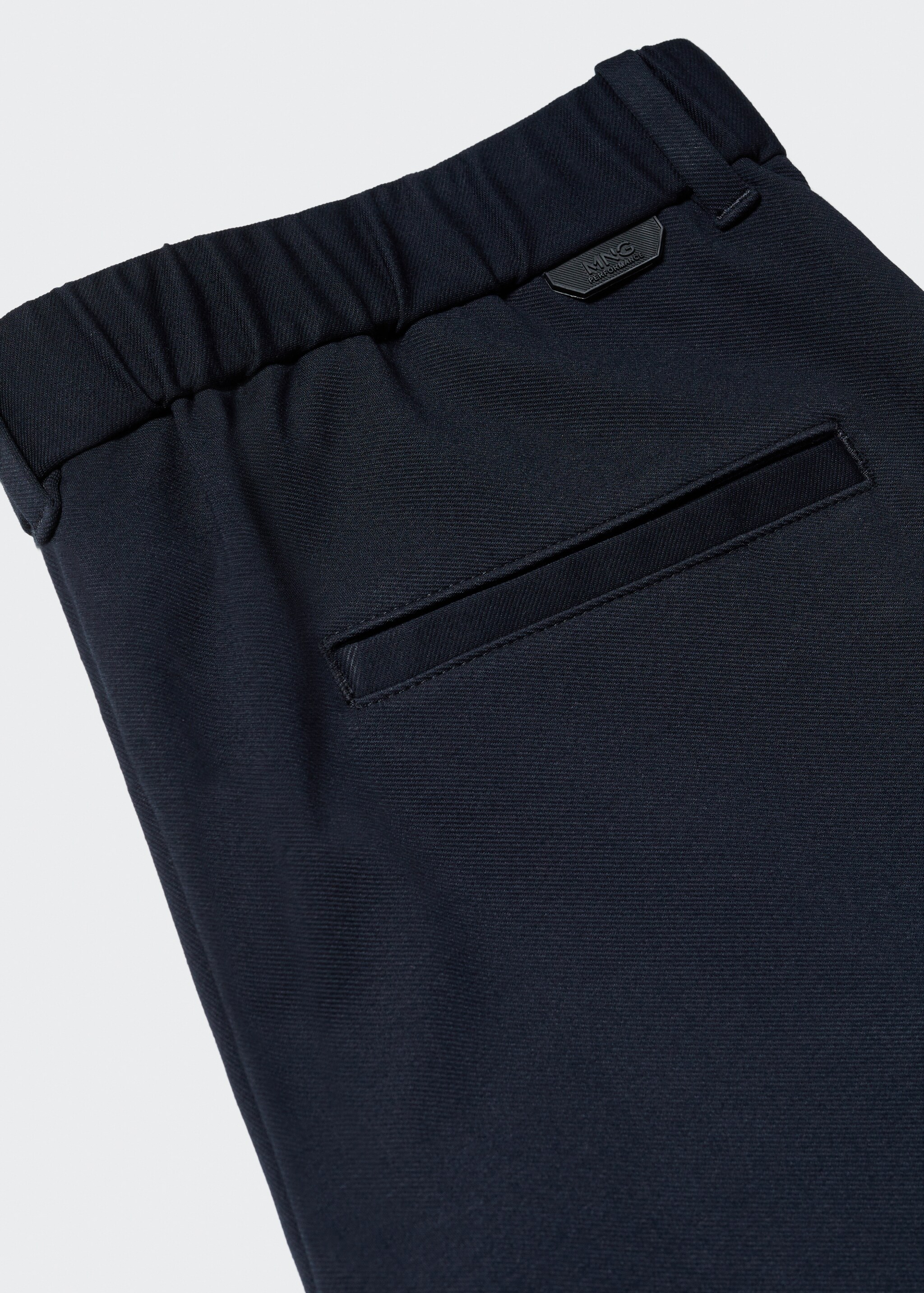 Crease-resistant slim-fit trousers - Details of the article 8
