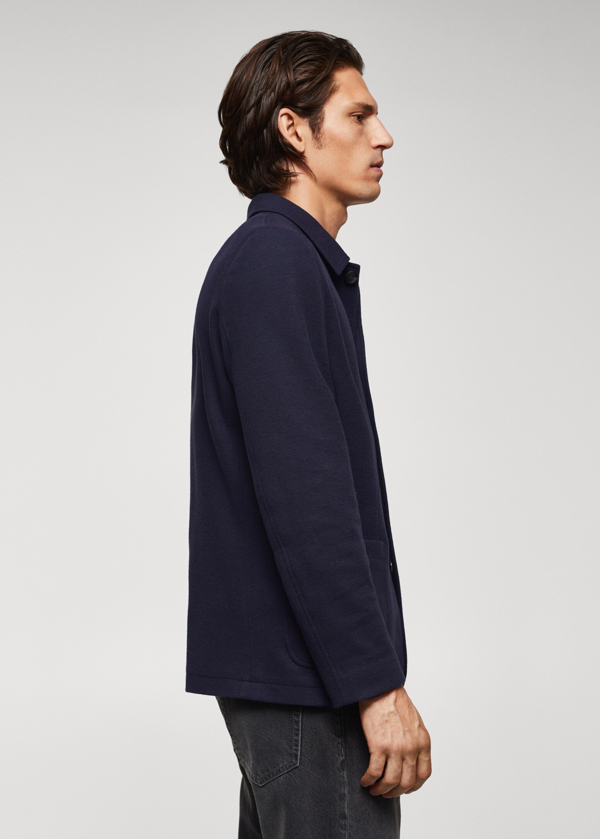 Pocketed cotton jacket - Details of the article 2