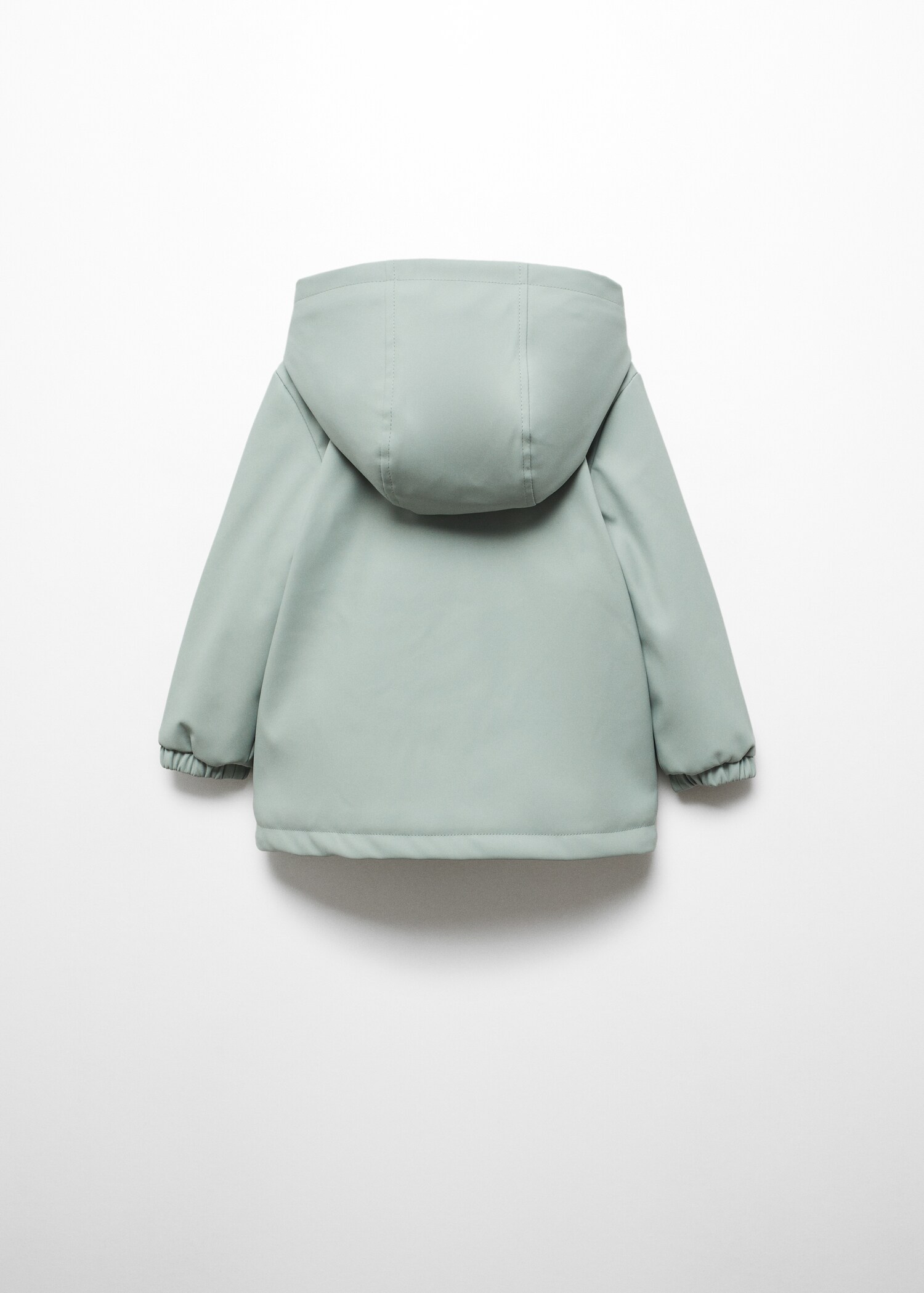 Jacket with shearling-effect lining - Reverse of the article