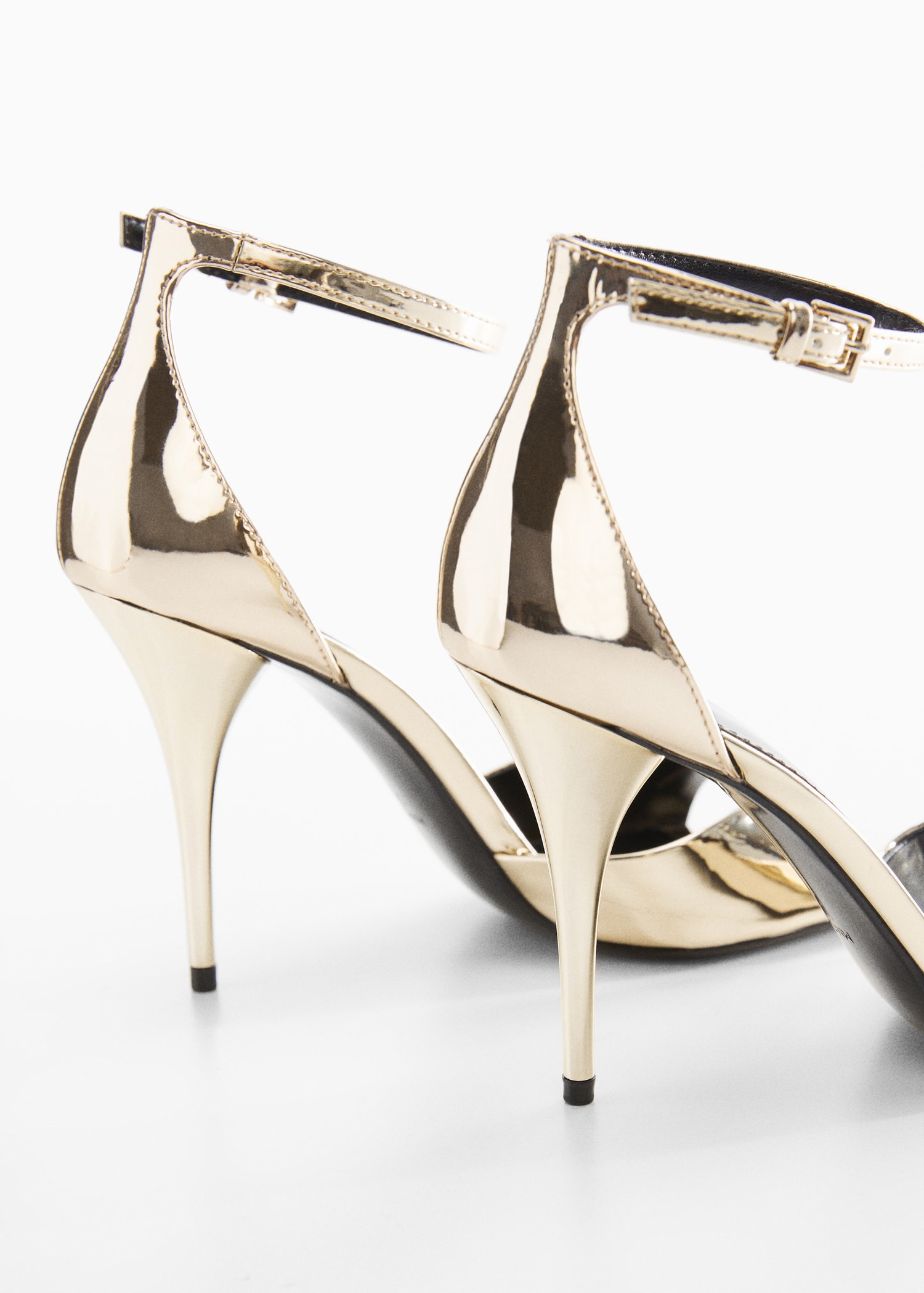 Metallic heel sandals - Detaliu al articolului 1