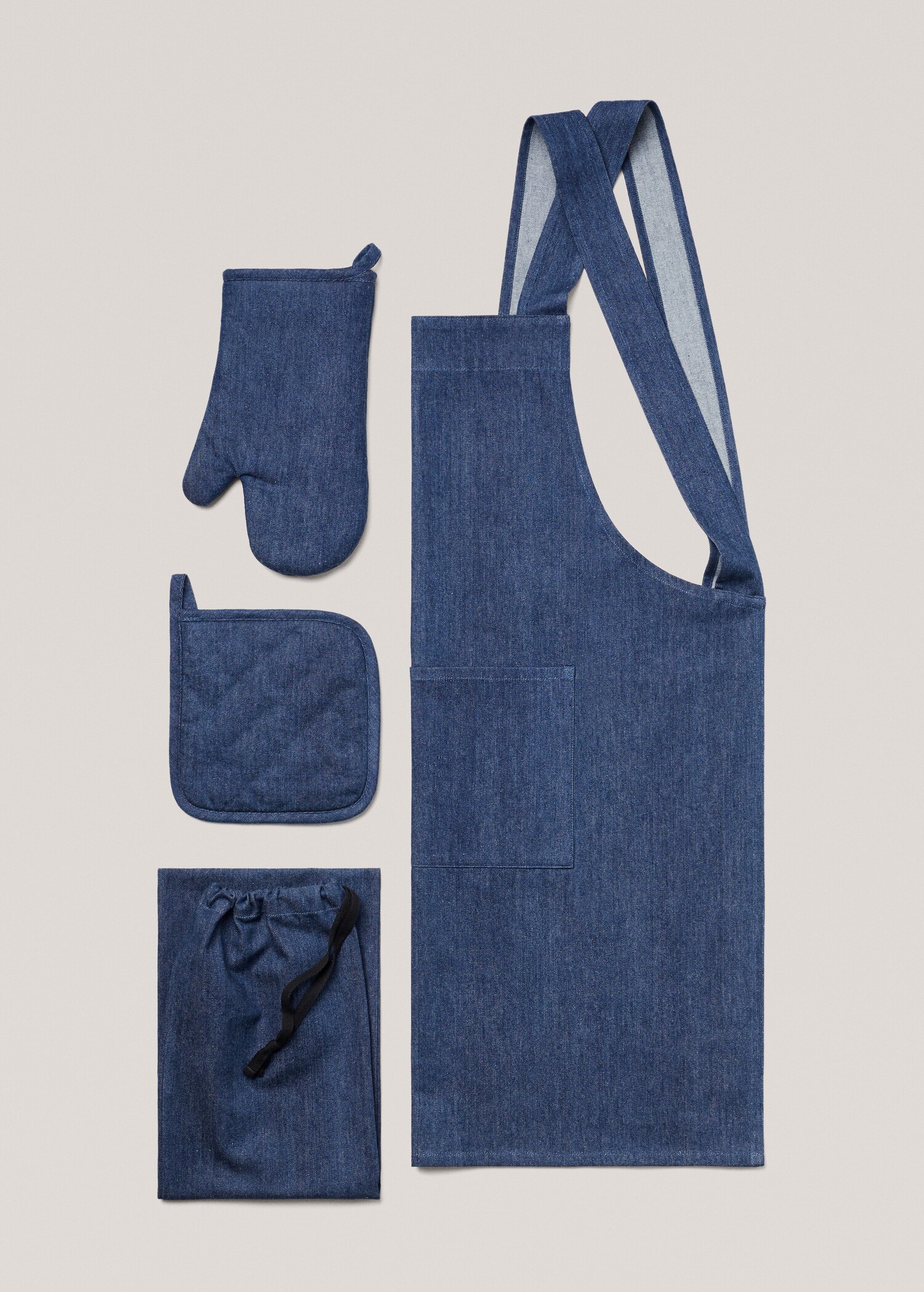 Denim mittens - Details of the article 3