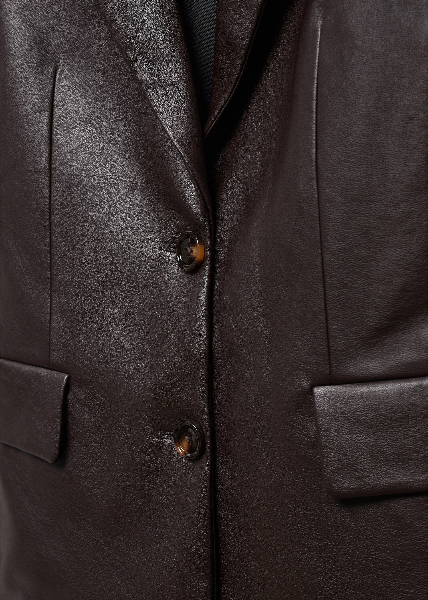 Leather-effect jacket - Details of the article 8